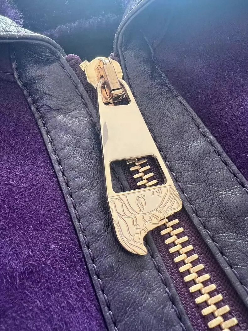 Versace Short fleece coat