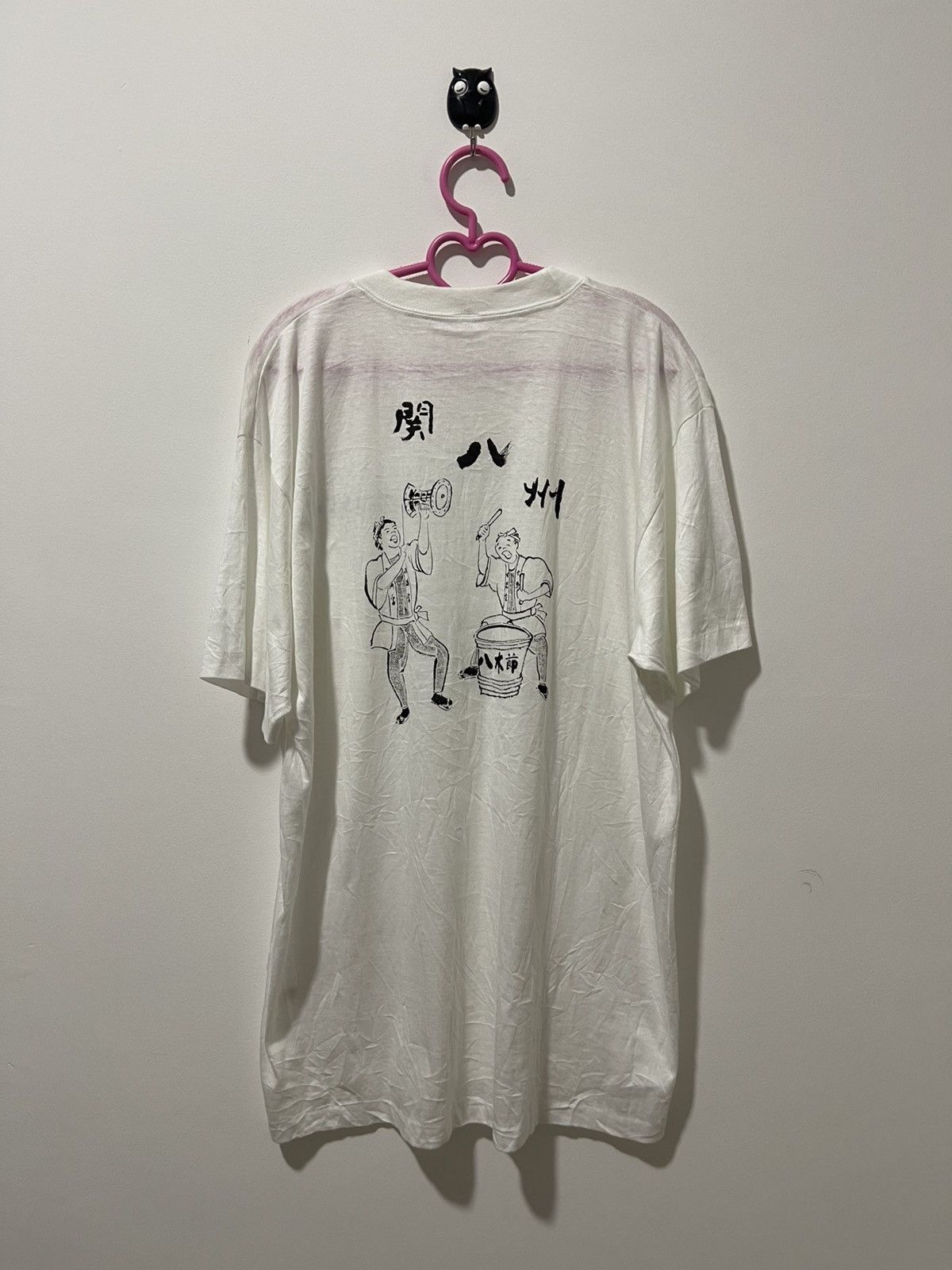 Vintage Rare 90s Vintage YAGIBUSHI Japan Traditional Paper Thin Tee Size US L / EU 52-54 / 3 - 1 Thumbnail