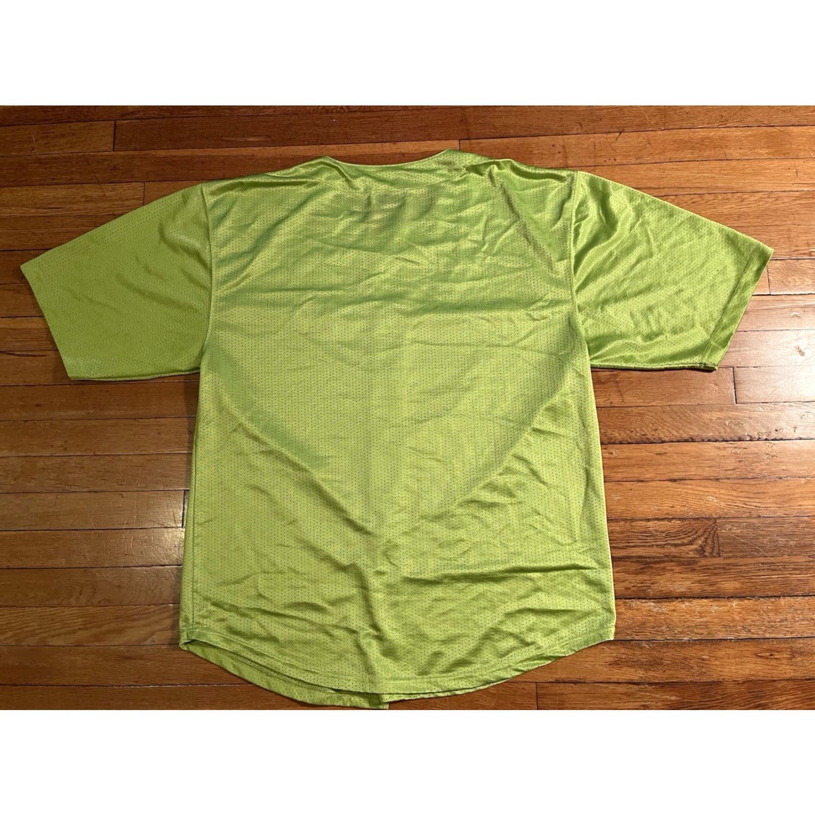 Fubu VINTAGE Fubu Baseball Jersey Men’s 2XL Green 90s Jersey Mens Shirt Size US XXL / EU 58 / 5 - 5 Thumbnail