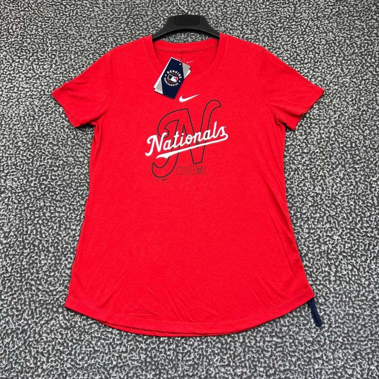 Nike Nike Dri-Fit Shirt Women Washington Nationals Short Sleeve M Size M / US 6-8 / IT 42-44 - 1 Thumbnail