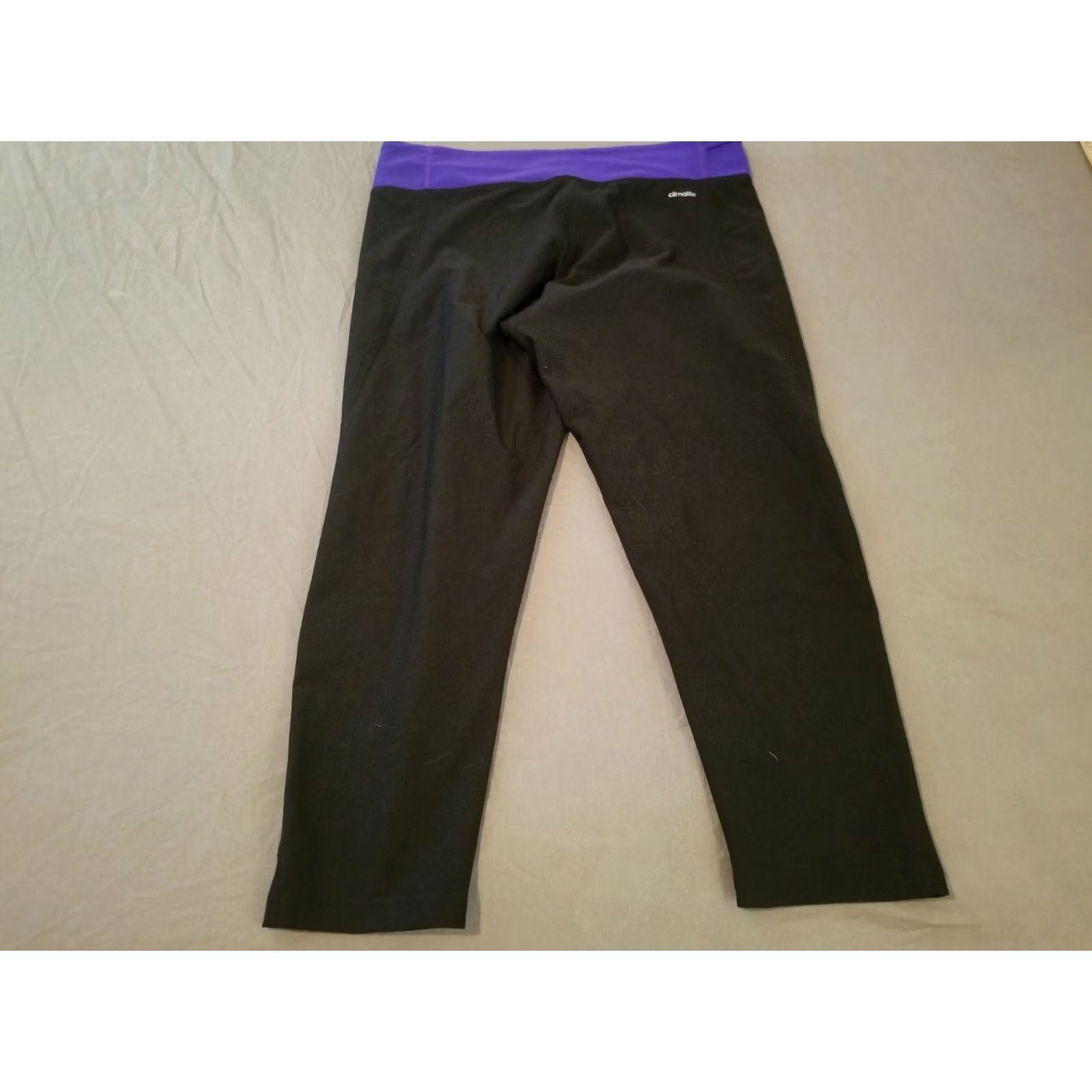 Adidas adidas Womens Pants M Medium Black Athletic Gym Workout Size 32" / US 10 / IT 46 - 2 Thumbnail