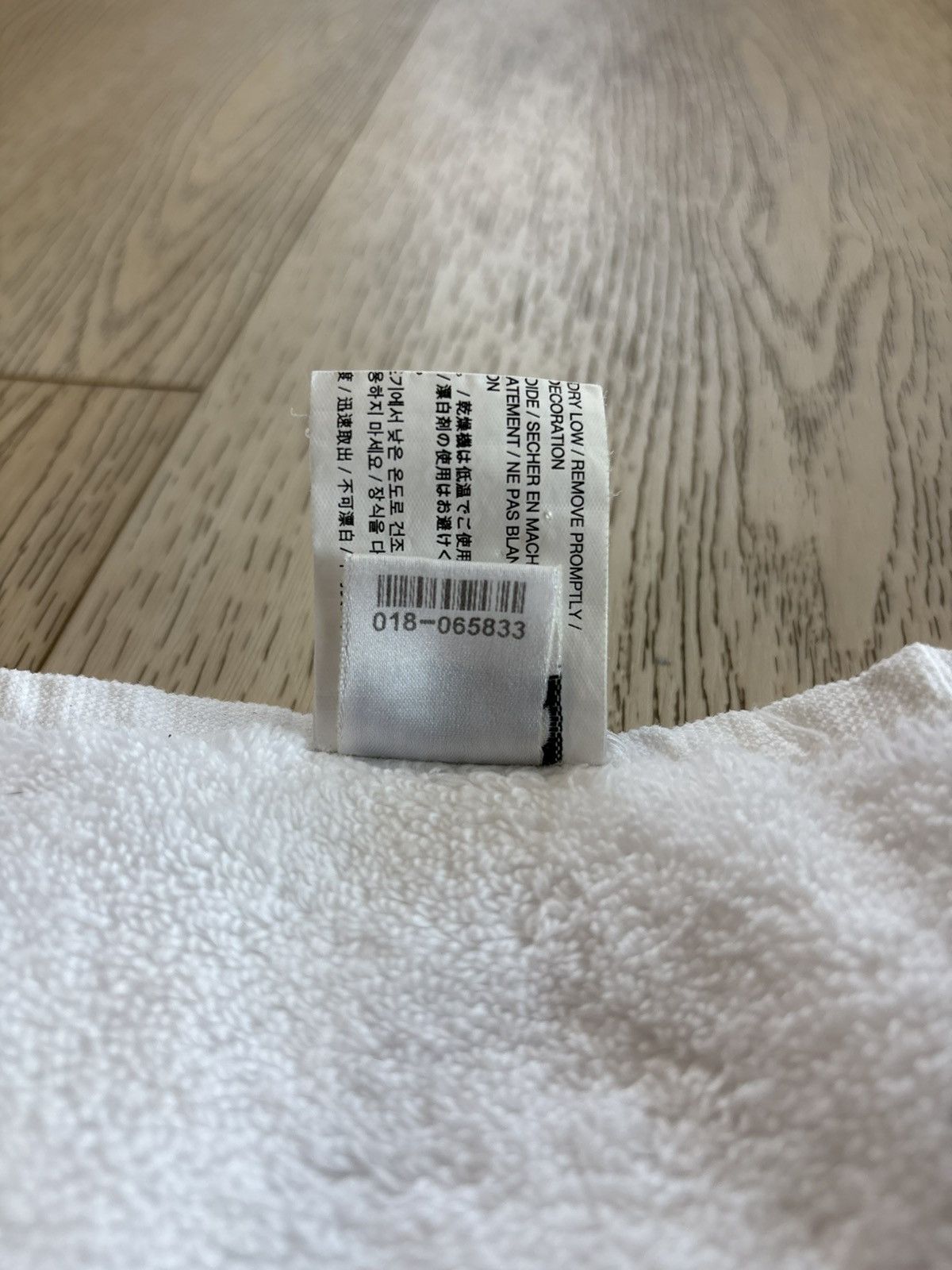Chrome Hearts Chrome Hearts White Horseshoe Embroidered Bath Towel Size ONE SIZE - 5 Thumbnail