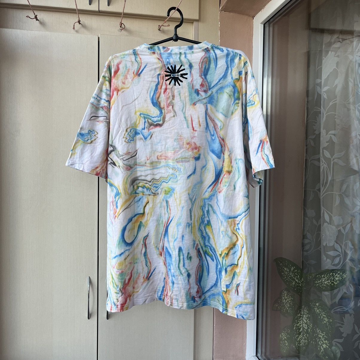 Globe Globe x dead kooks tie die Skateboard Tee Shirt Size US L / EU 52-54 / 3 - 13 Thumbnail