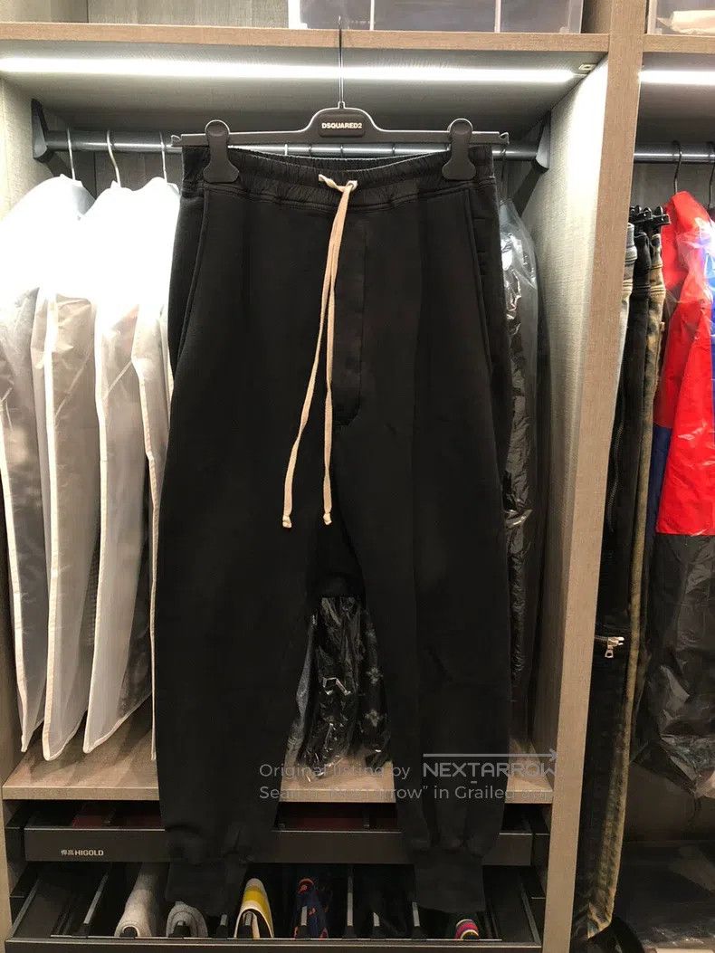Rick Owens Rick Owens size XS Drop Crotch Drawstring Cuffed Sport Pan Size US 27 - 3 Thumbnail