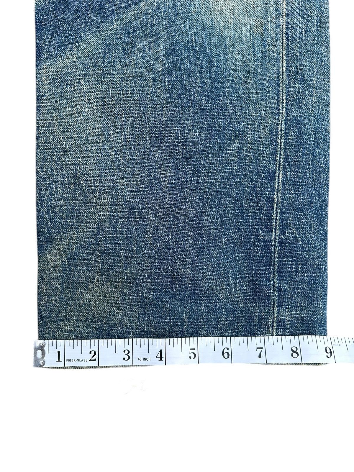 Kapital Thrashed Vintage Levis Big E Selvedge Denim Jeans Size US 33 - 25 Thumbnail