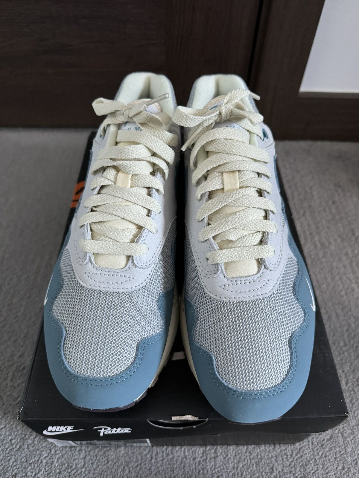 Nike × Patta Patta x Nike Air Max 1 Noise Aqua w/ Bracelet Size US 9.5 / EU 42-43 - 6 Thumbnail