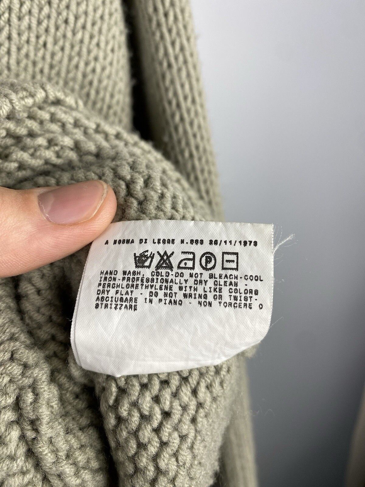 Versace Jeans Couture Vintage Versace Couture Wool Knit Sweater Pullover Size US XXL / EU 58 / 5 - 20 Thumbnail