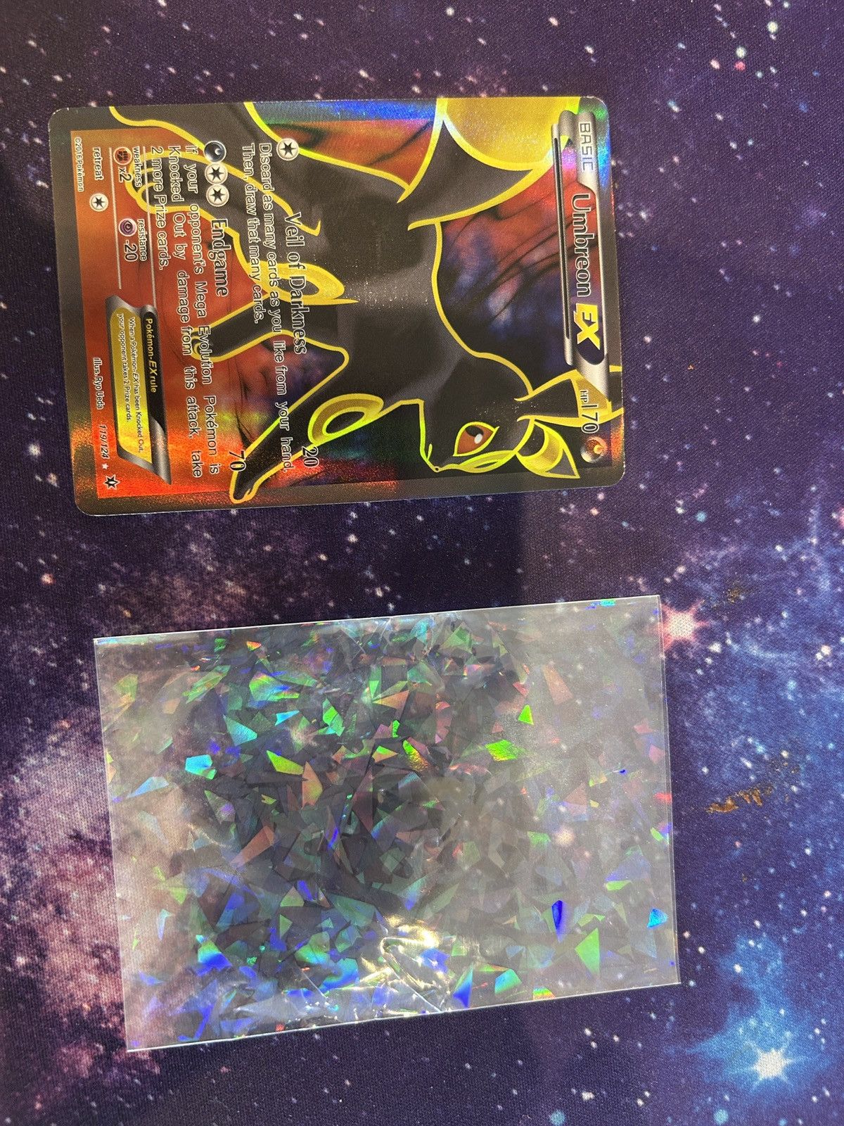 Pokemon Replica Umbreon pokemon card Size US XL / EU 56 / 4 - 2 Thumbnail