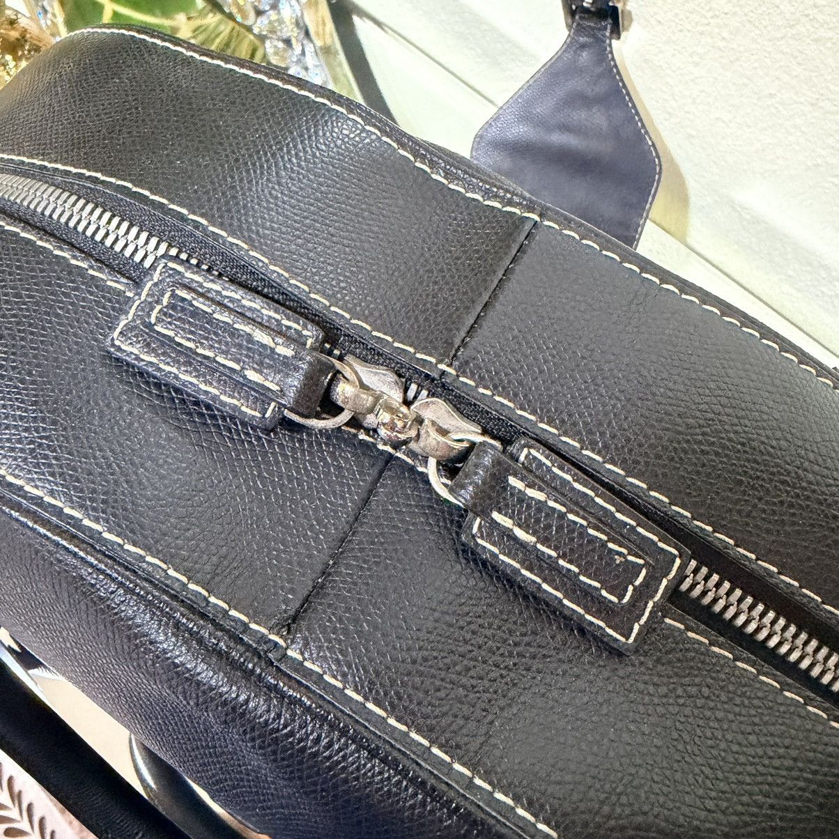 Loewe Loewe Leather Black Shoulder Handbag Size ONE SIZE - 10 Thumbnail