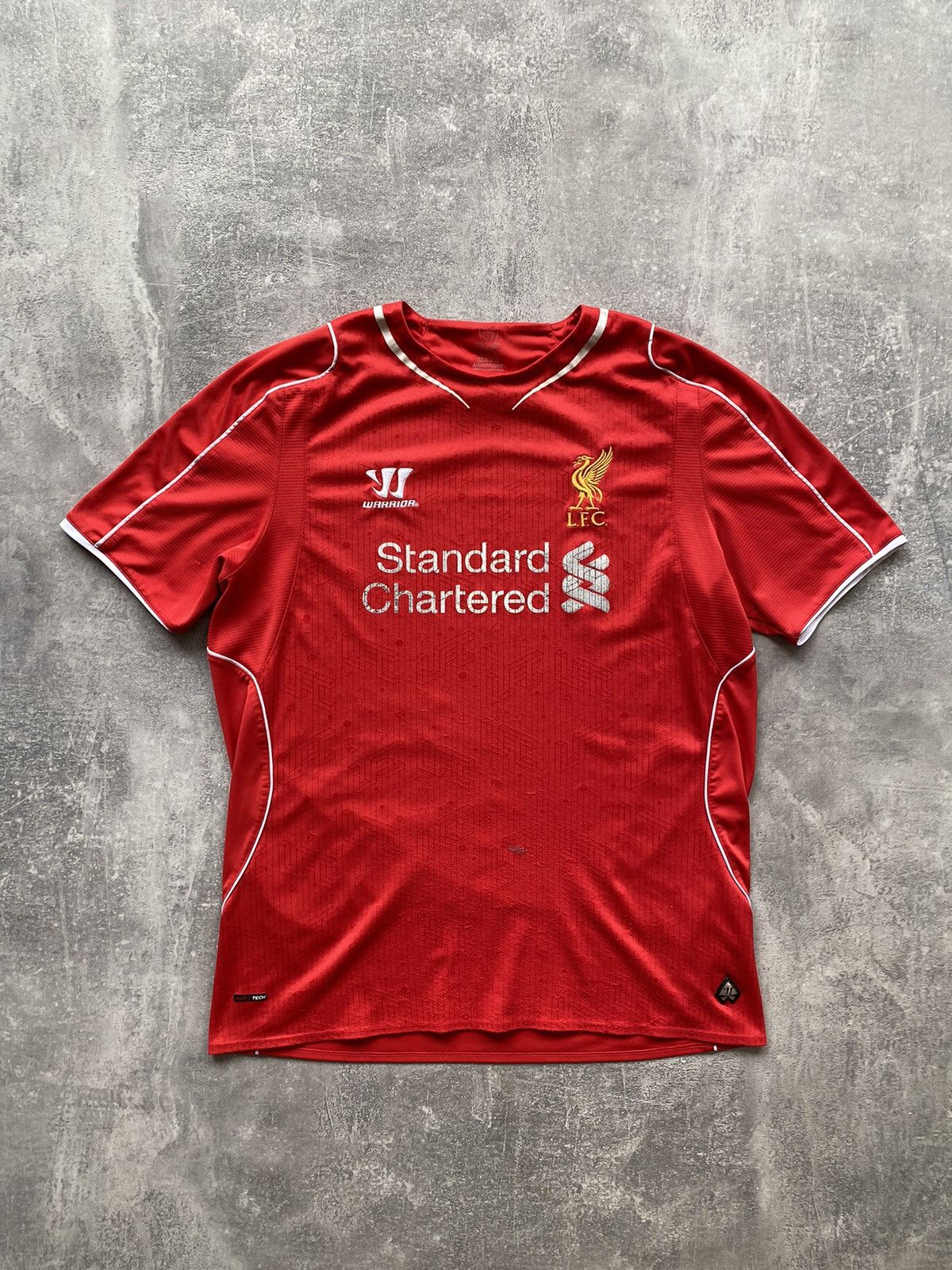 Vintage Liverpool 2014-15 Home Jersey Size US L / EU 52-54 / 3 - 1 Thumbnail