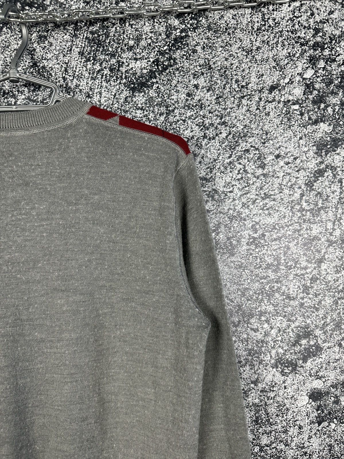 Lacoste Men’s Lacoste Sport V-Neck Wool Sweater Pullover Size 5 Size US L / EU 52-54 / 3 - 14 Thumbnail