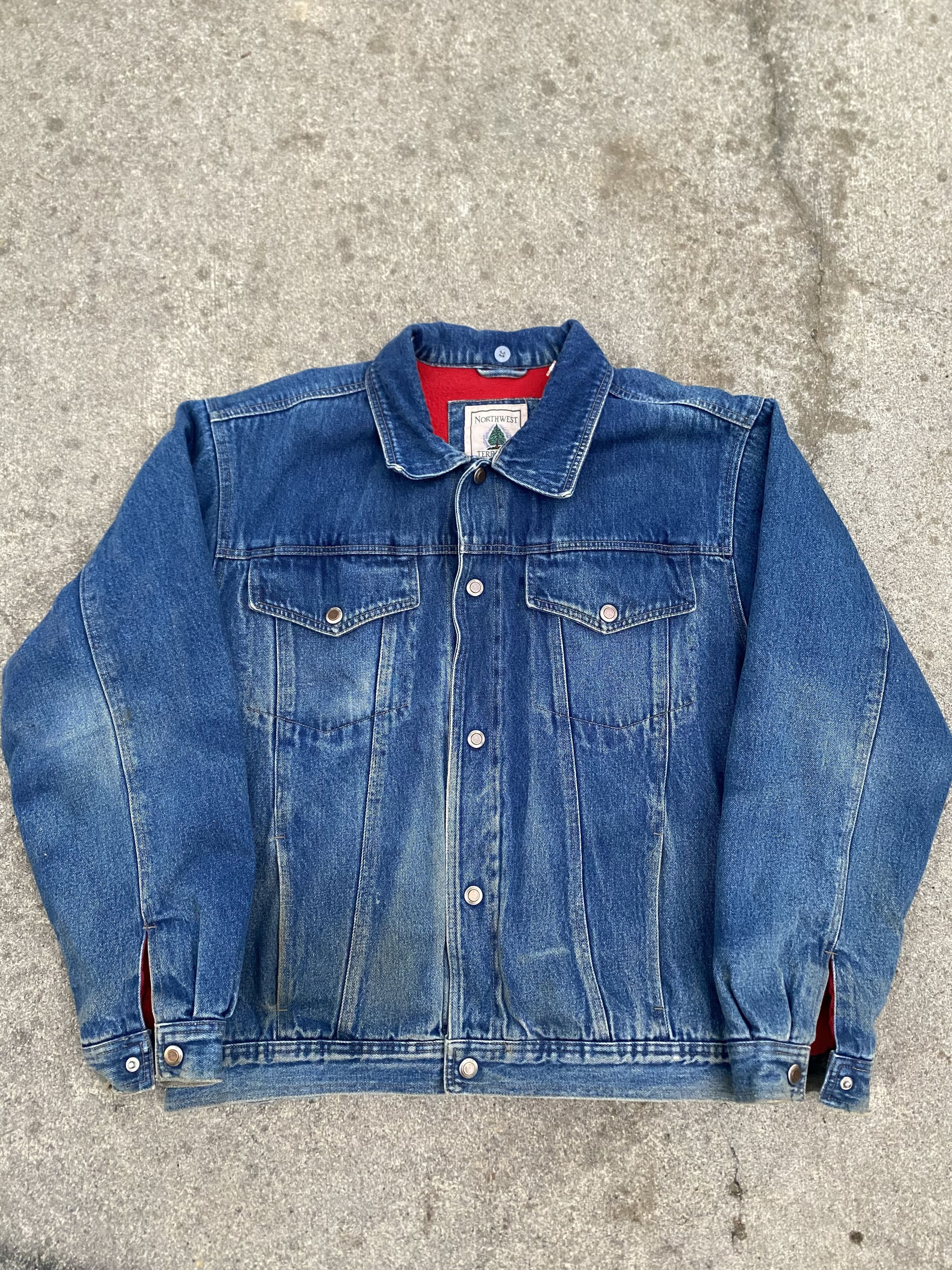 Northwest Territory × Vintage Vintage Faded Denim Jacket Size US L / EU 52-54 / 3 - 1 Thumbnail