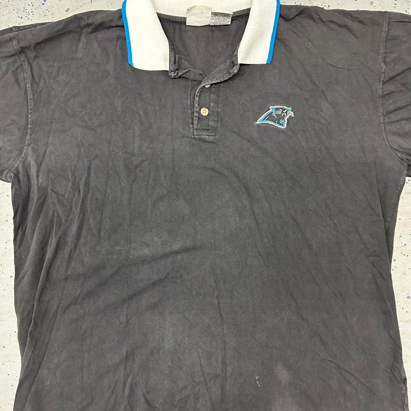 NFL 1999 Carolina Panthers Polo Shirt Size US XL / EU 56 / 4 - 2 Thumbnail