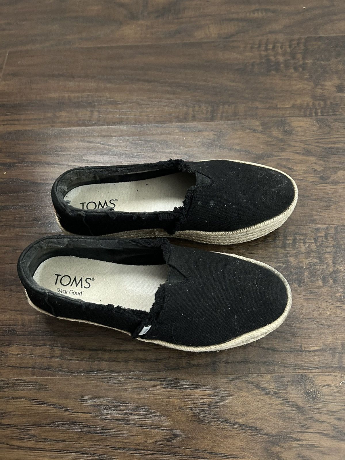 Toms TOMS Valencia Platforms Espadrille Size US 7 / IT 37 - 1 Thumbnail