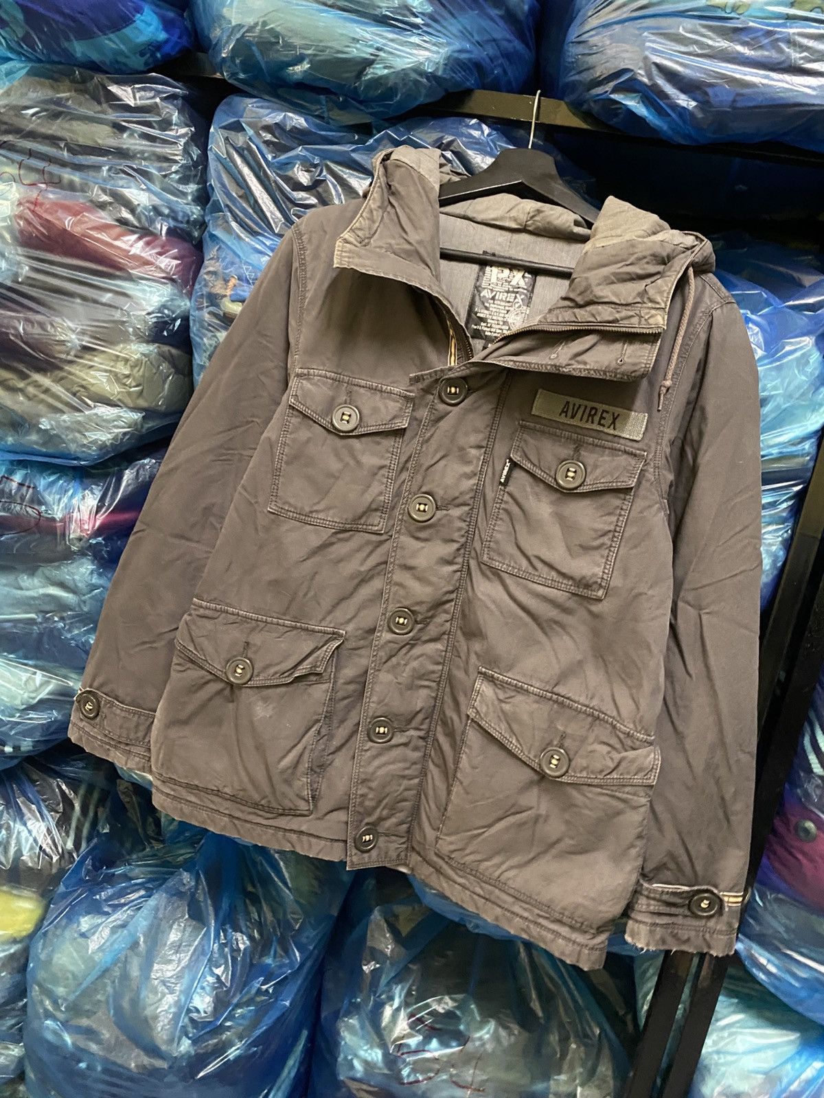 Avirex AVIREX PX Military Field Jacket - Tactical Army Green Parka Size US M / EU 48-50 / 2 - 2 Thumbnail