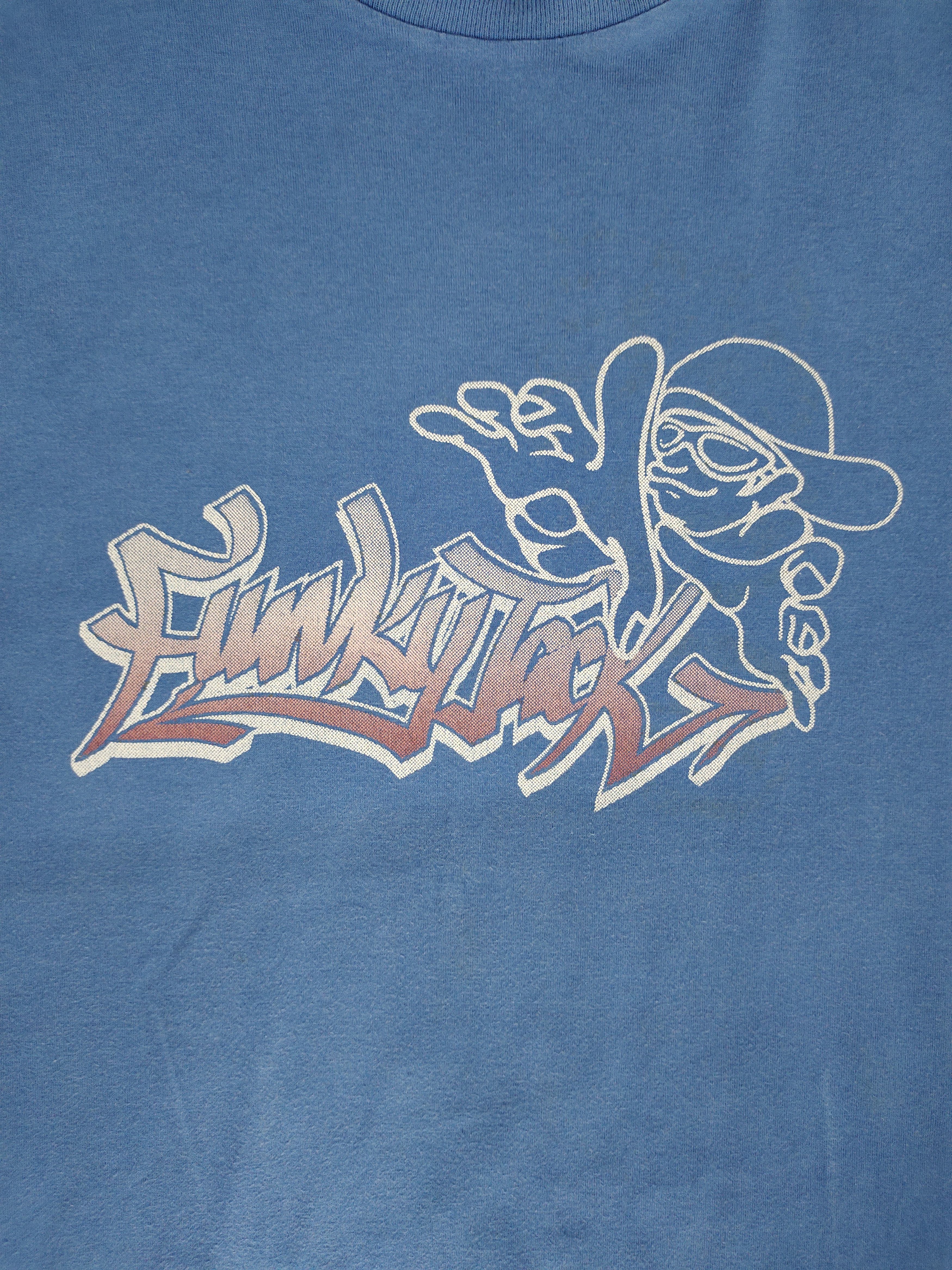 JNCO Vintage Funky Jack Grass Hither Streetwear Hip Hop T-Shirt Size US L / EU 52-54 / 3 - 3 Thumbnail