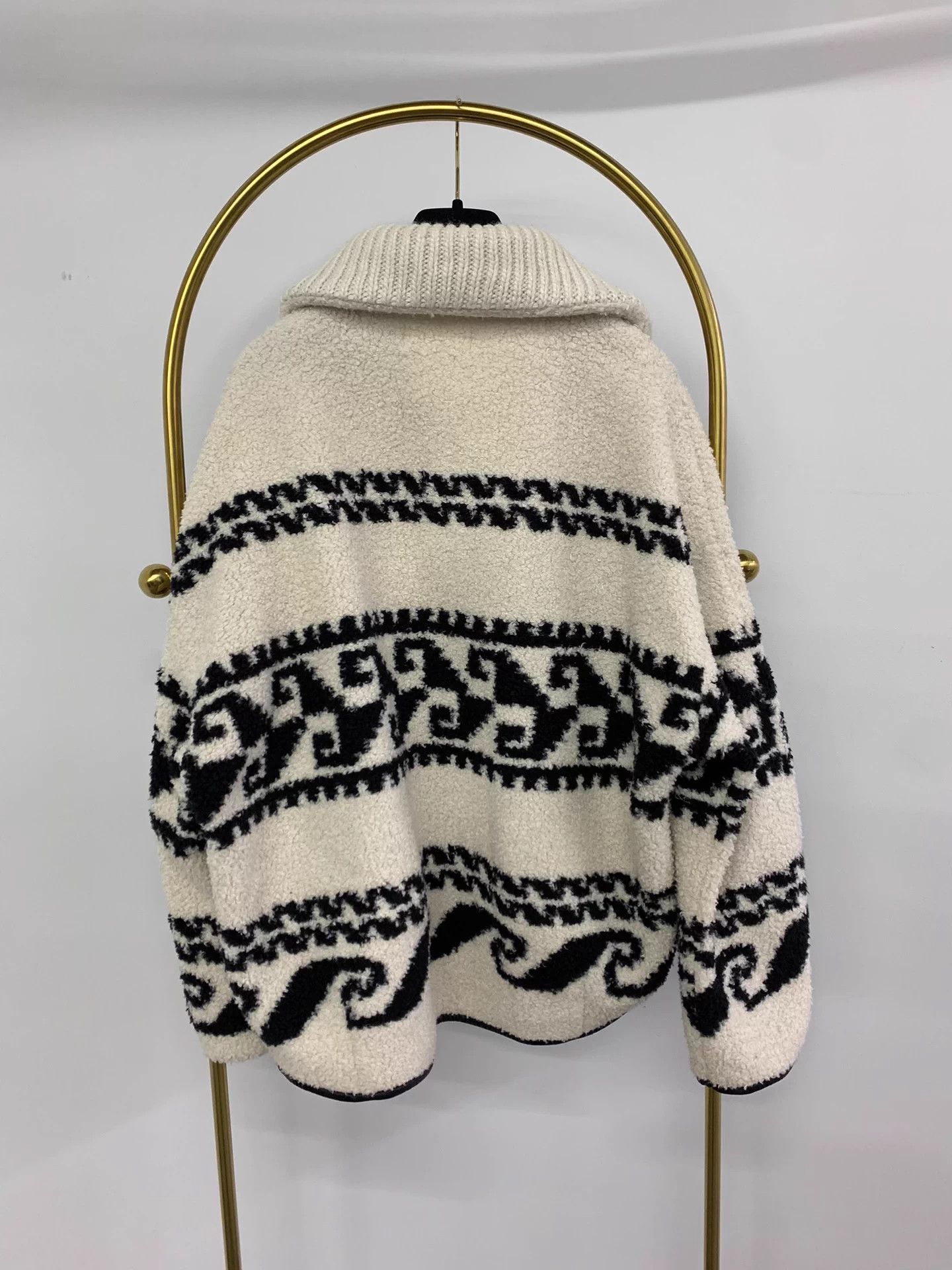 Isabel Marant Isabel Marant lamb wool print sweater 36 NWT Size XS / US 0-2 / IT 36-38 - 3 Thumbnail