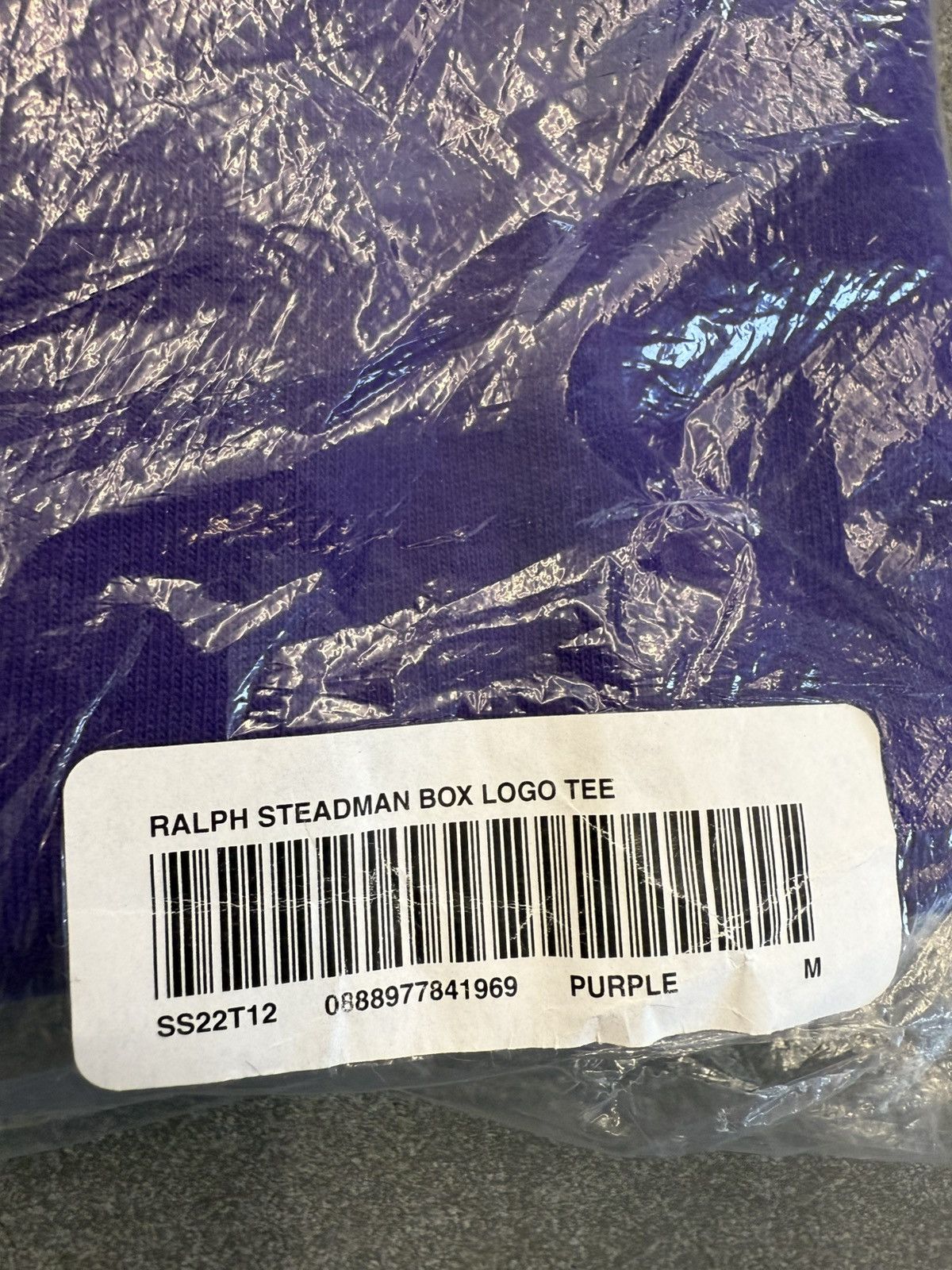 Supreme SS22 Ralph Stedman Box Logo Tee Size US M / EU 48-50 / 2 - 3 Thumbnail