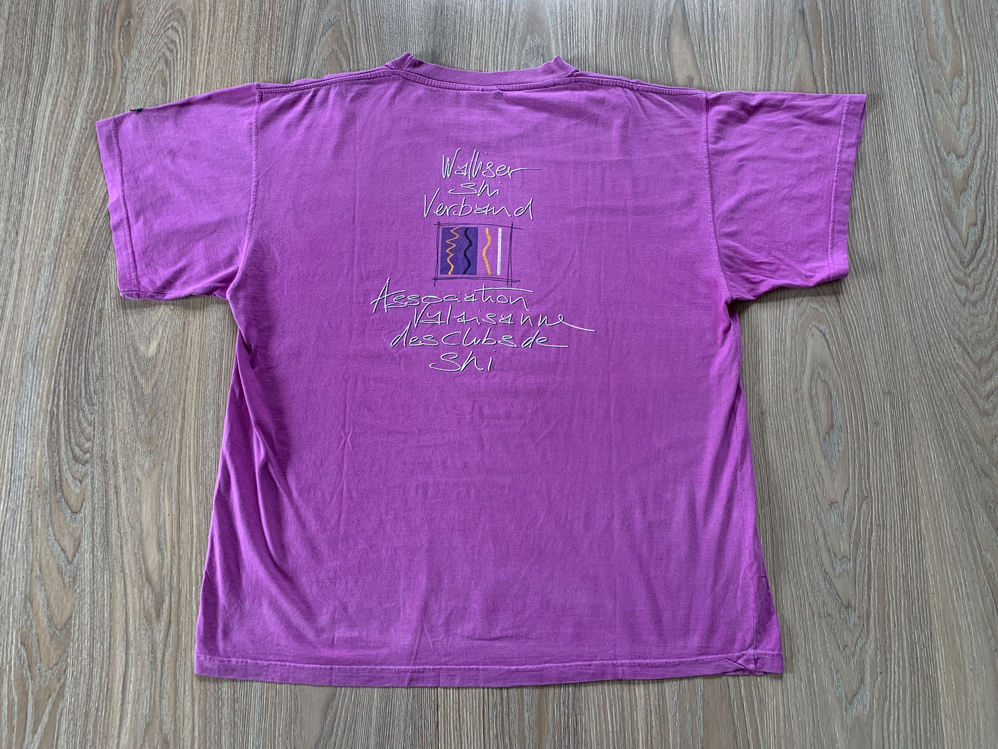 Other Sweet Line Gang Vintage Cotton T Shirt Size US XXL / EU 58 / 5 - 3 Thumbnail