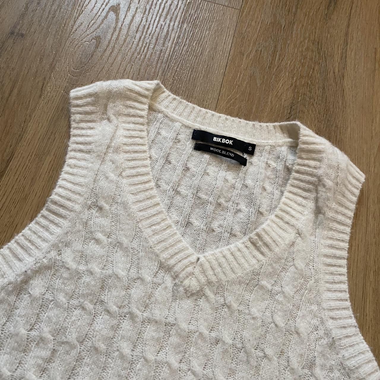 Other Cream knitted vest top #knitwear Wool Size US S / EU 44-46 / 1 - 3 Thumbnail