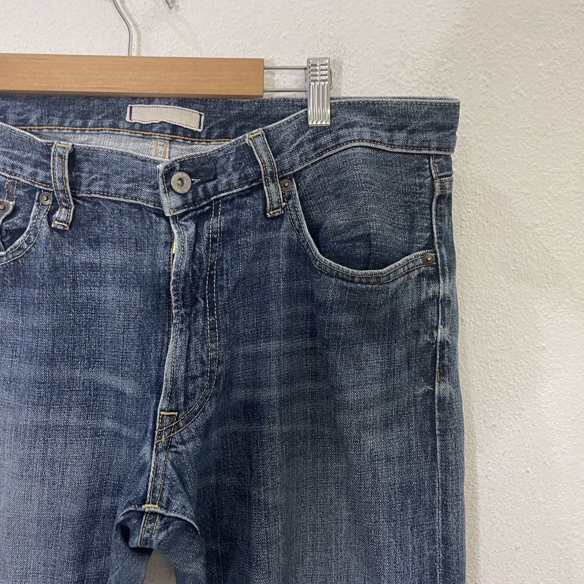 Japanese Brand Vintage Uniqlo Redline Seldvege Denim Jeans Size US 36 / EU 52 - 2 Thumbnail