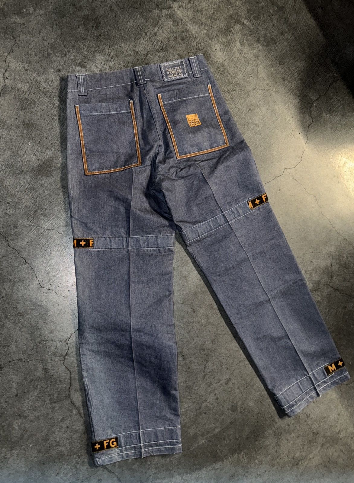 Marithe + Francois Girbaud Marithe Francois Girbaud denim Size US 33 - 8 Thumbnail