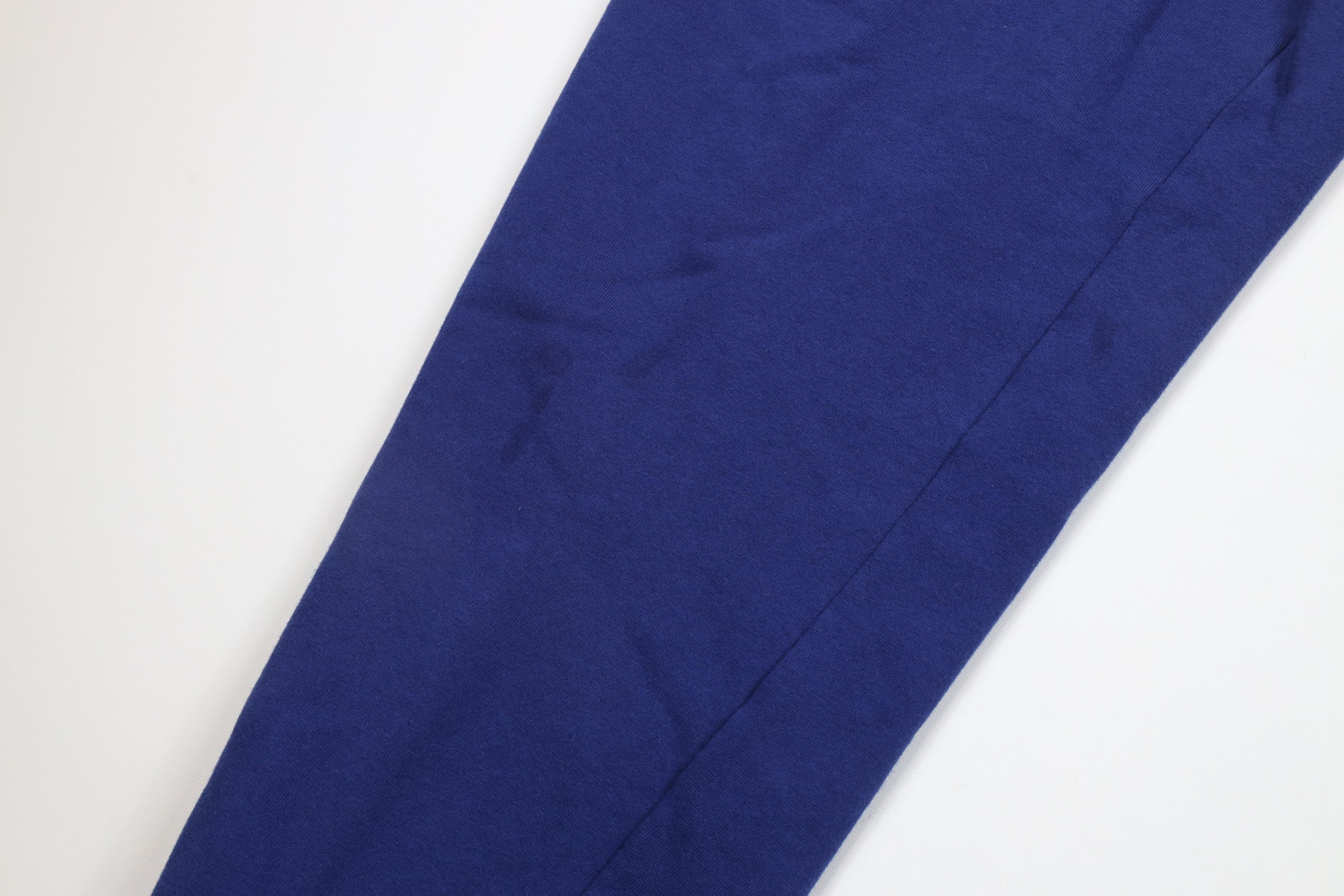 Lacoste × Vintage Vintage 90s Izod Lacoste Croc Logo Sweatpants Joggers Blue Size US 36 / EU 52 - 5 Thumbnail