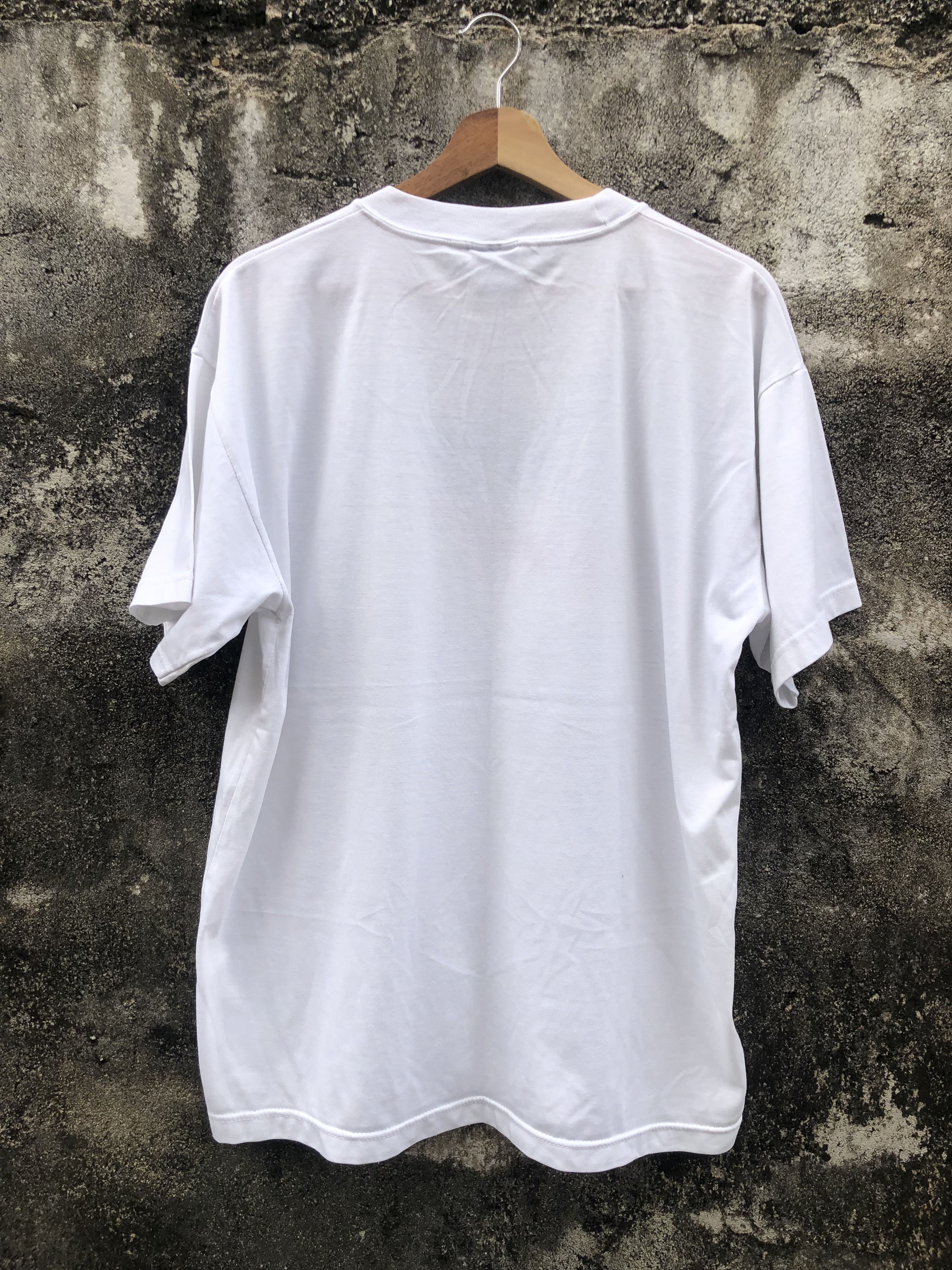 Nike 1990s Vintage Nike Swoosh Tshirt Size US L / EU 52-54 / 3 - 2 Thumbnail