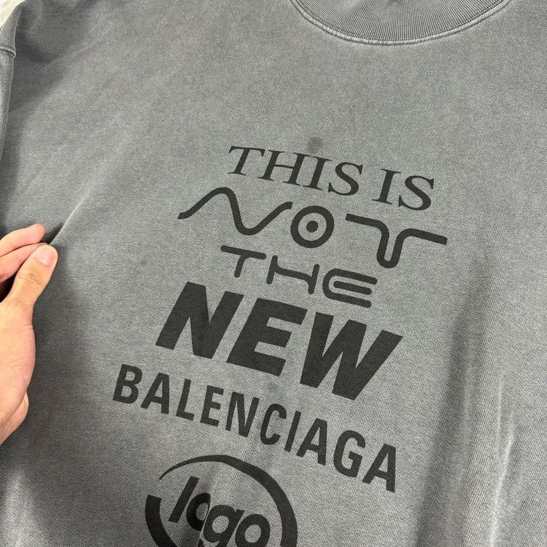 Balenciaga Balenciaga 21FW Sweatshirt 2502-Nextarrow Size US S / EU 44-46 / 1 - 2 Thumbnail