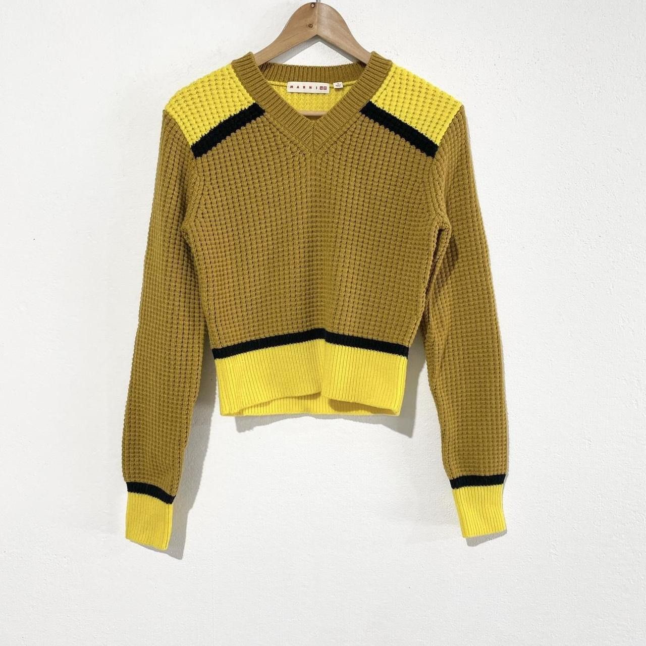 Marni M A R N I x Uniqlo popcorn knit jumper Size S / US 4 / IT 40 - 1 Thumbnail