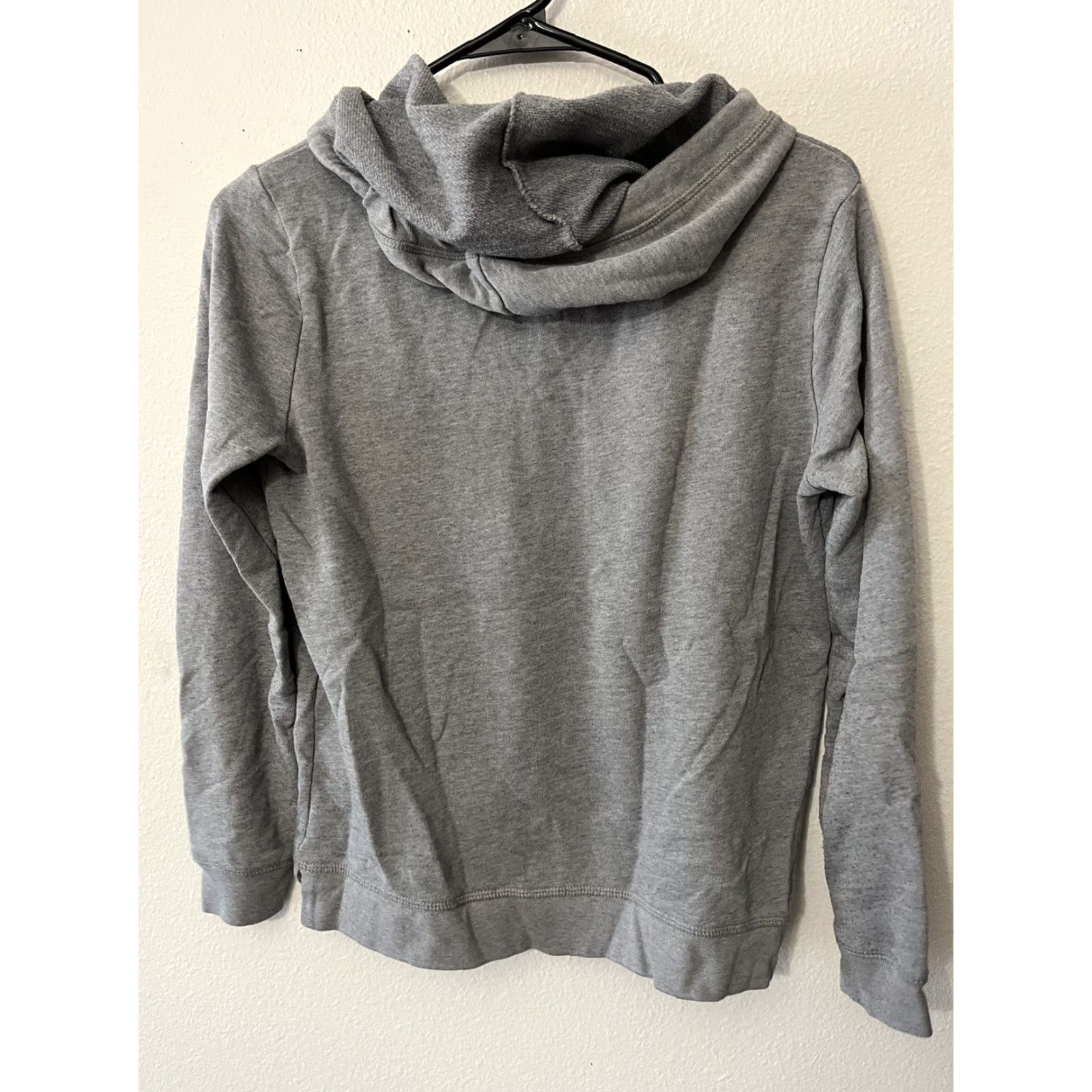Gap GAP Hooded Sweatshirt Pullover Women XS Gray Stars Logo Activewear Size XS / US 0-2 / IT 36-38 - 3 Thumbnail