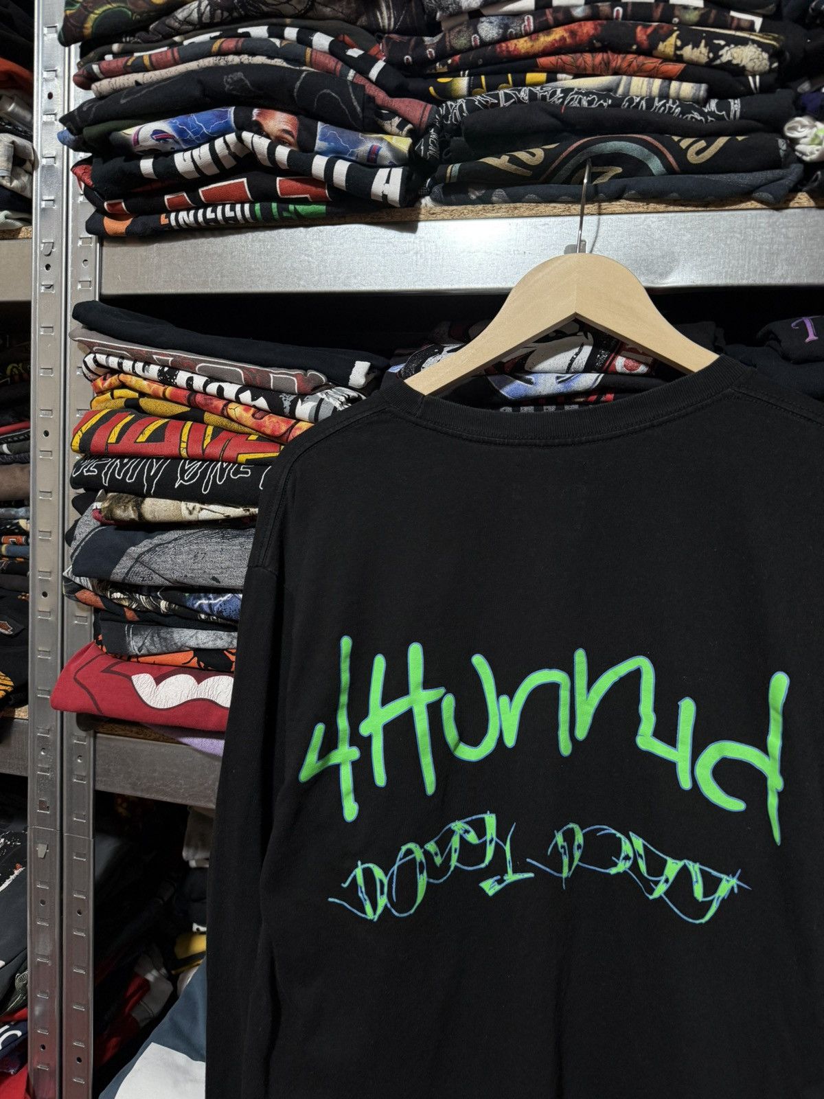 4HUNNID 4Hunnid Snoop Dogg Murder Was The Case Long Sleeve T-Shirt Size US M / EU 48-50 / 2 - 3 Thumbnail