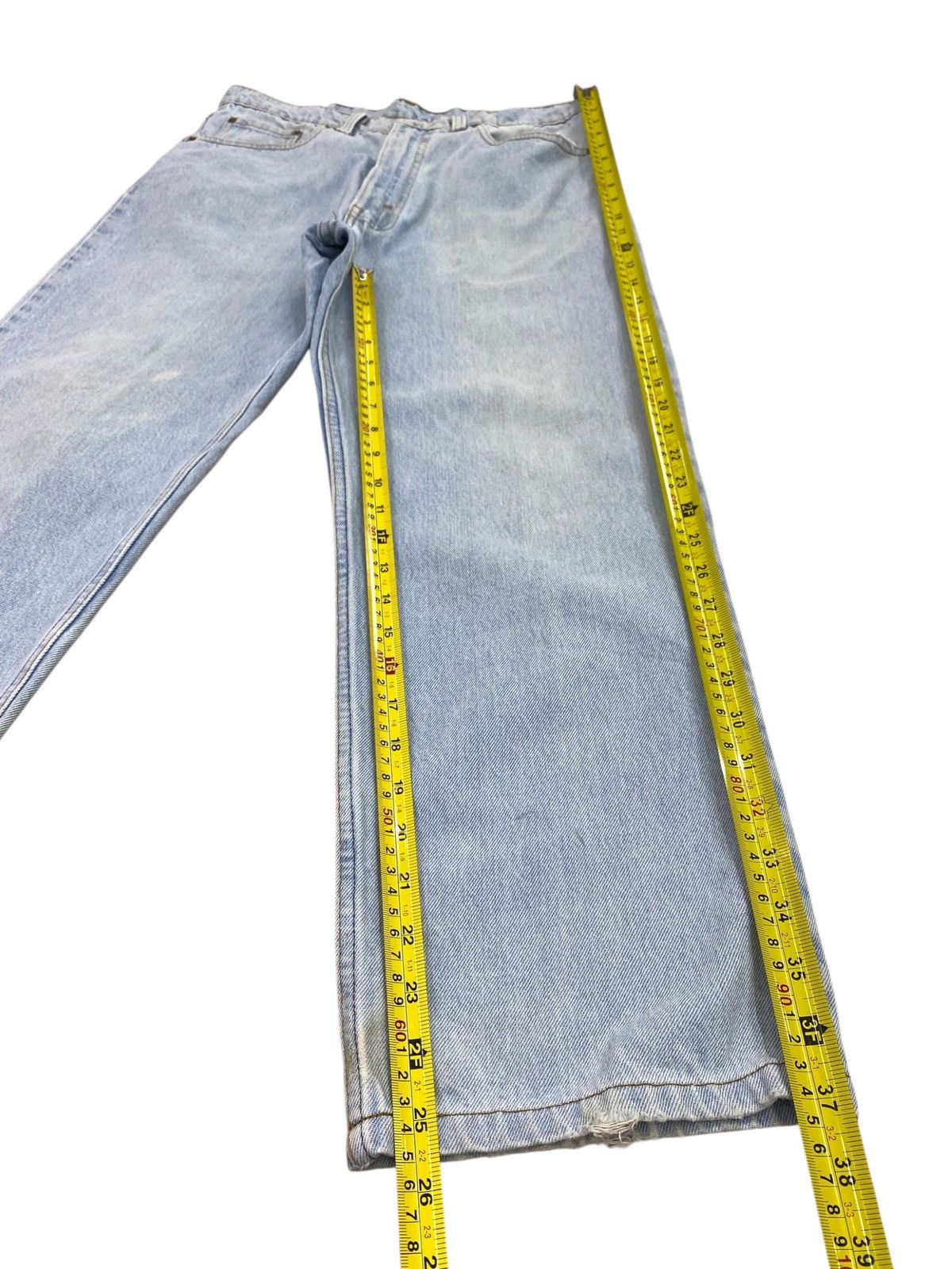 Levi's Levi’s Vintage Blue Wash Style Straight Cut Jeans Size US 30 / EU 46 - 6 Thumbnail