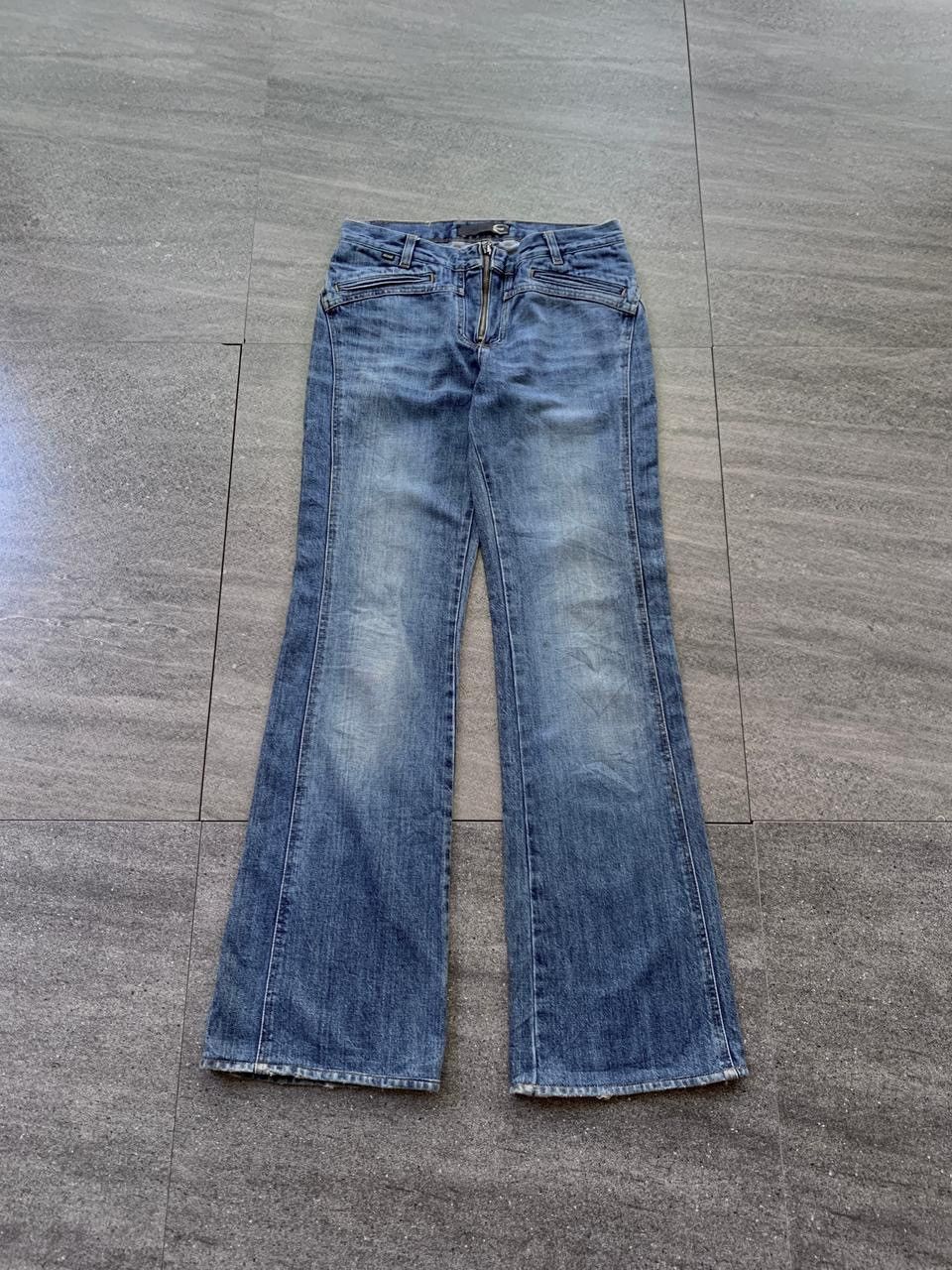 Roberto Cavalli FREE TAX! Just Cavalli Flared Denim Jeans Size US 28 / EU 44 - 1 Thumbnail