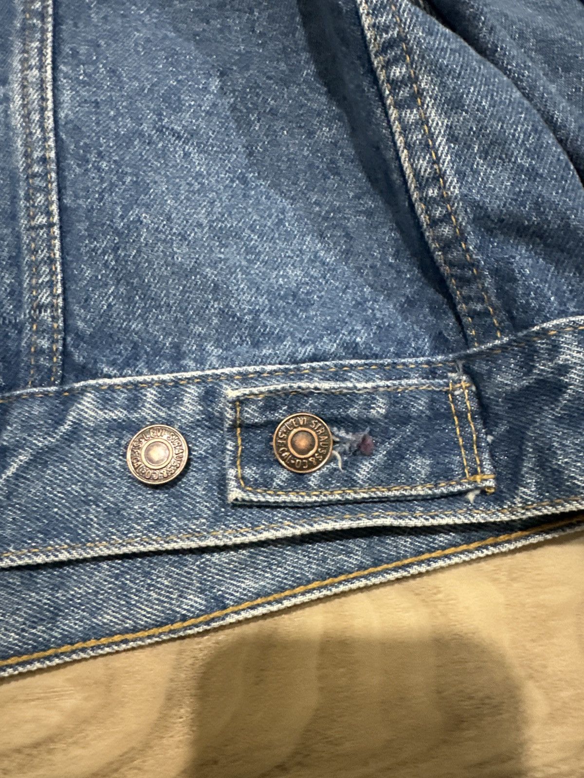 Levi's × Levi's Vintage Clothing × Vintage Vintage Levi’s 75505-0212 Denim Jacket – Near New - Size 46 Size US S / EU 44-46 / 1 - 9 Thumbnail