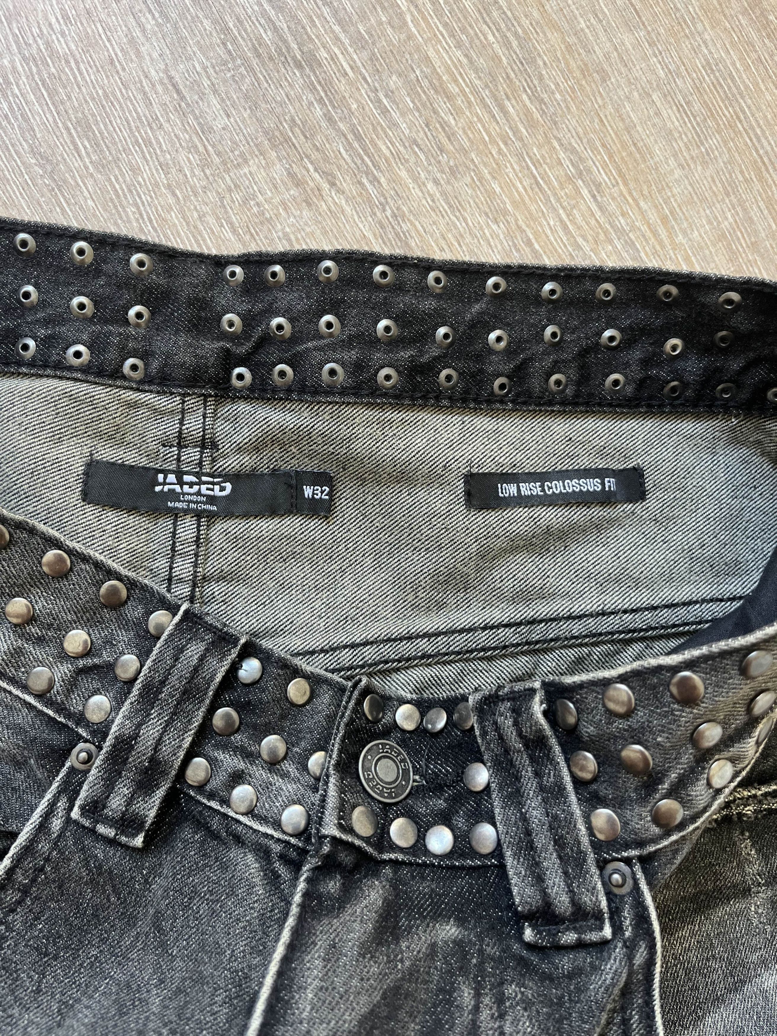Jaded London Jaded London Colossus Studded Jeans Size US 32 / EU 48 - 9 Thumbnail