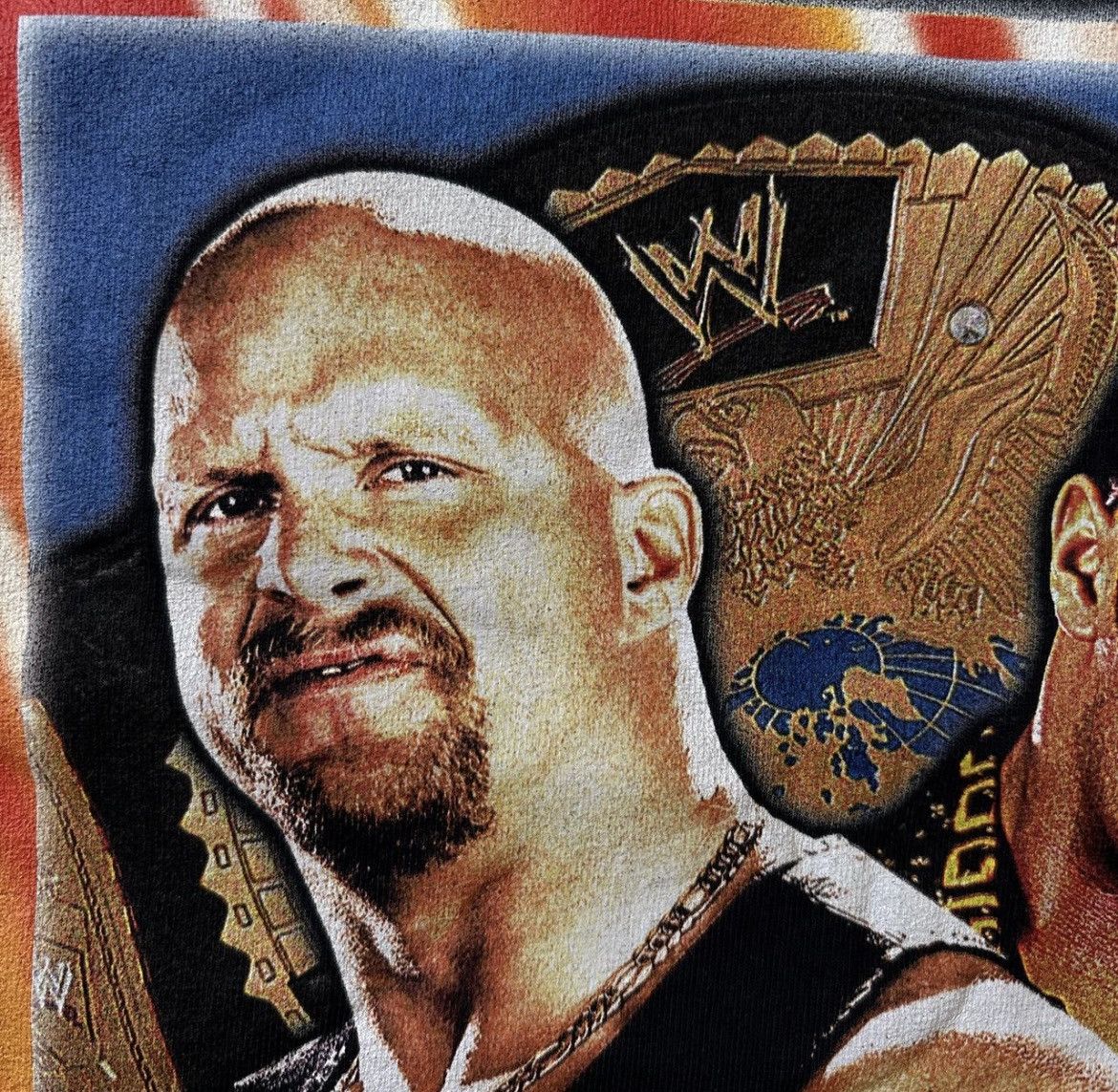 WWE WWE Wrestlemania 17 Stone-Cold and The Rock Tee Size US L / EU 52-54 / 3 - 5 Thumbnail