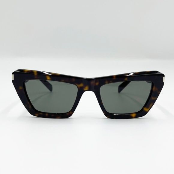 image of YVES Saint Laurent NWT Saint Laurent Sl467 - 002 Sunglasses in Brown, Women's