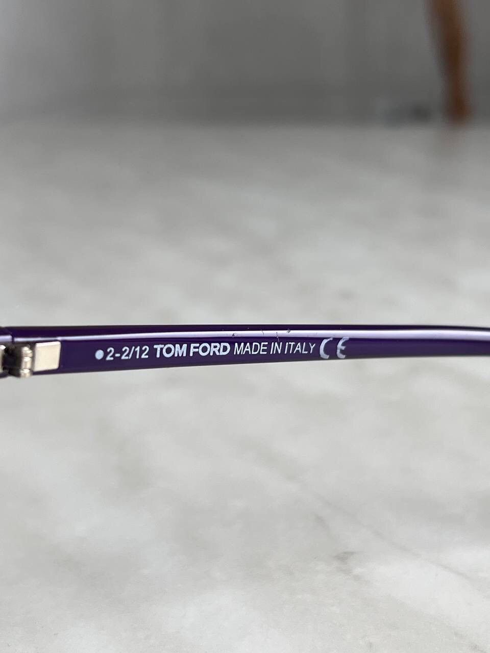 Tom Ford Tom Ford Anastasia Sunglasses Eyewear's Purple Cat Eye Frame Size ONE SIZE - 3 Thumbnail
