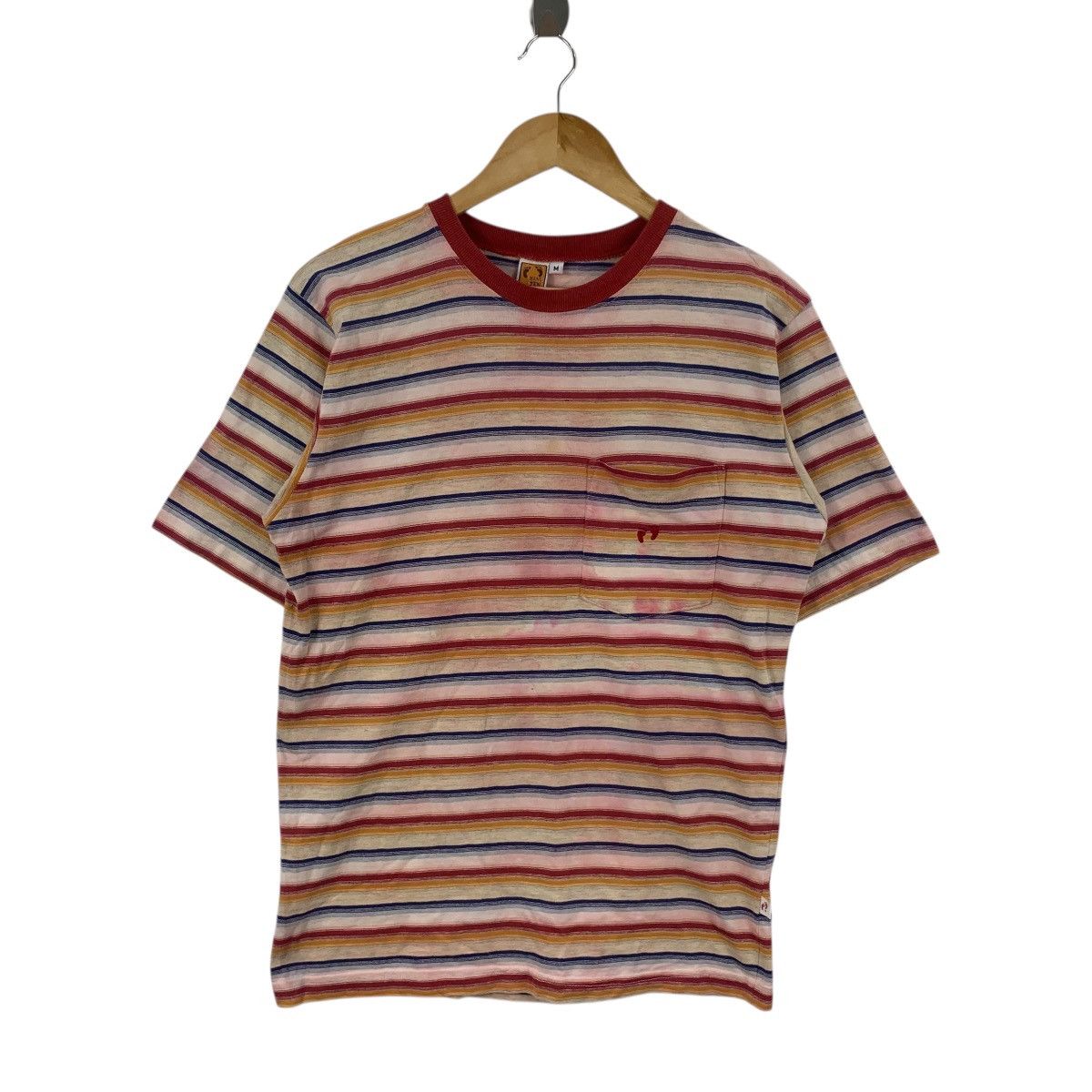 Hang Ten Vintage 90s HANG TEN SURF Made In USA Distress Tee Shirt Size US M / EU 48-50 / 2 - 4 Thumbnail
