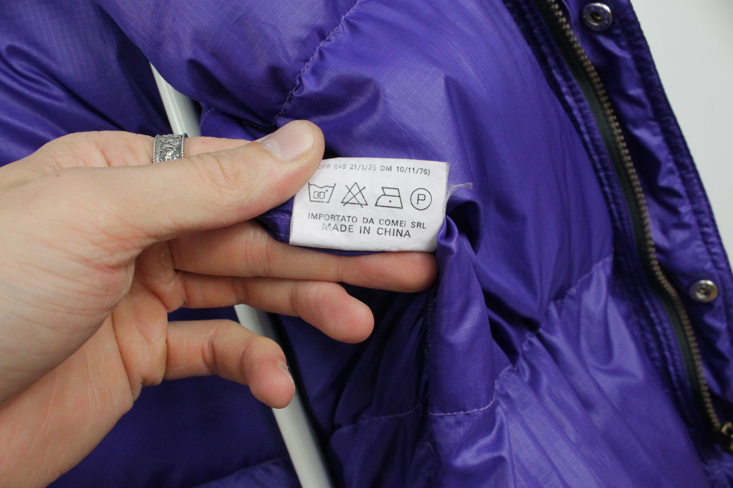 Oleg Cassini Vintage Cassin Light Puffer Jacket Purple Mountain Outdoor Size US M / EU 48-50 / 2 - 11 Thumbnail