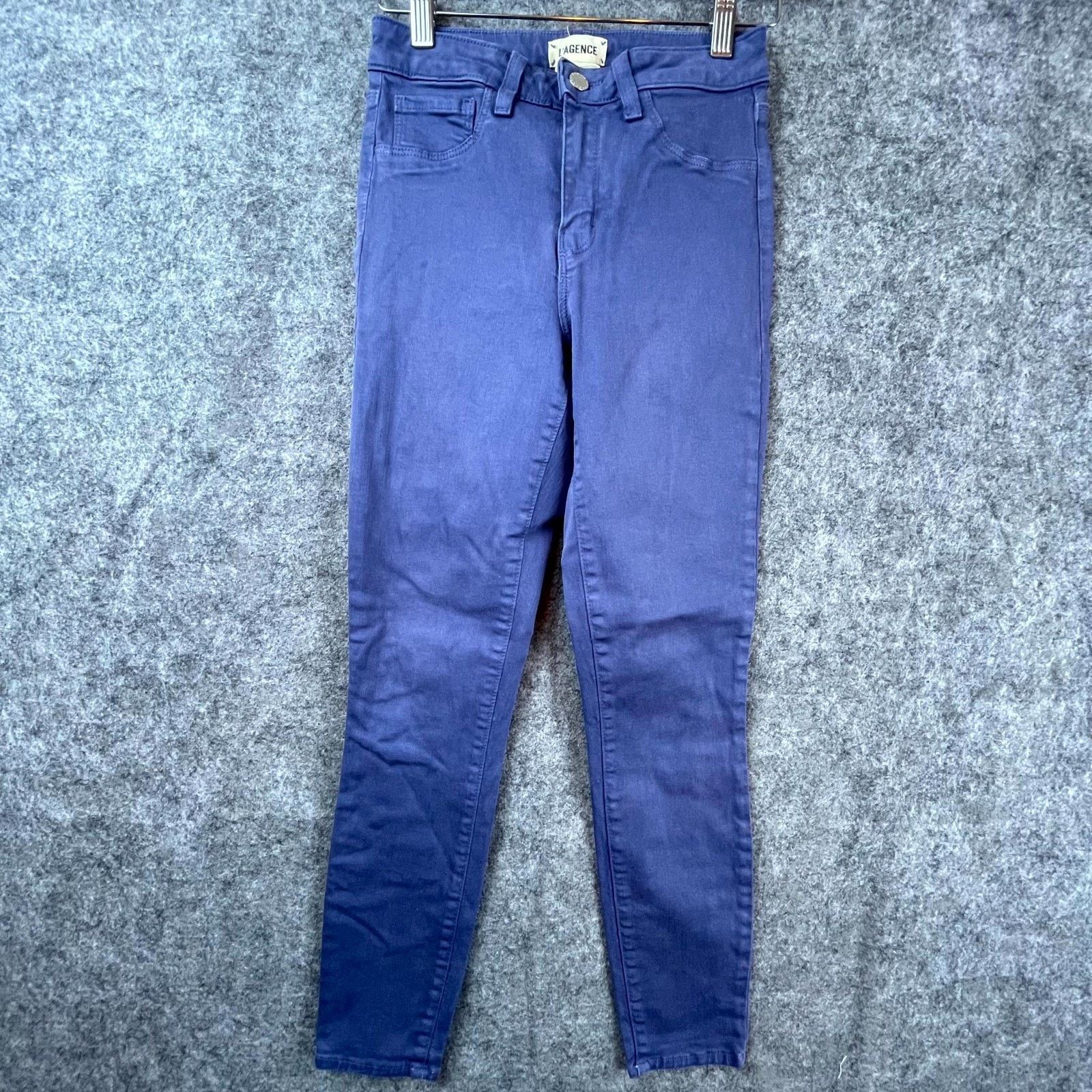 L'AGENCE L'Agence Margot Cropped Skinny Jeans Women 25 Blue Pastel Size 25" / US 0 / IT 36 - 1 Thumbnail