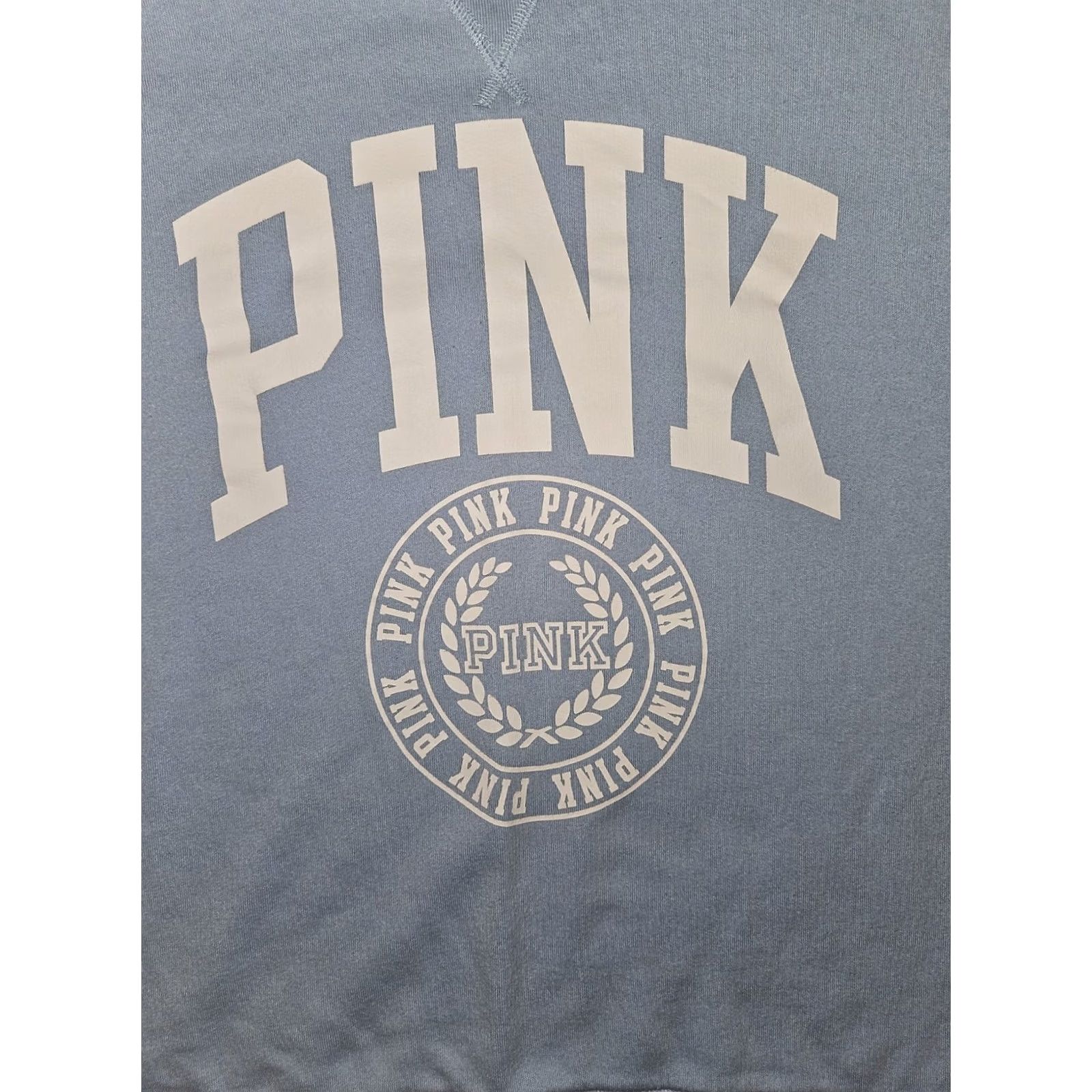 Victoria's Secret Victoria's Secret PINK Sweatshirt XS Women's Blue Crew Neck Pullover Logo Preppy Activewear Modern Classics Size XS / US 0-2 / IT 36-38 - 5 Thumbnail
