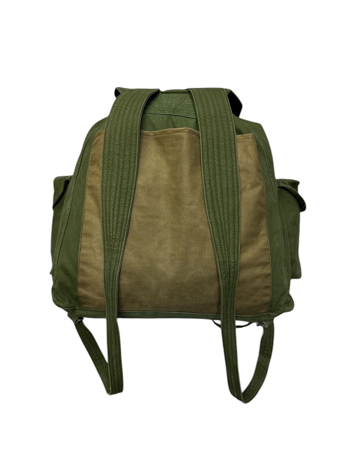 Vintage WWII WW2 US ARMY STYLE POUCH HAVERSACK BACKPACK US M14 BAG Size ONE SIZE - 2 Thumbnail