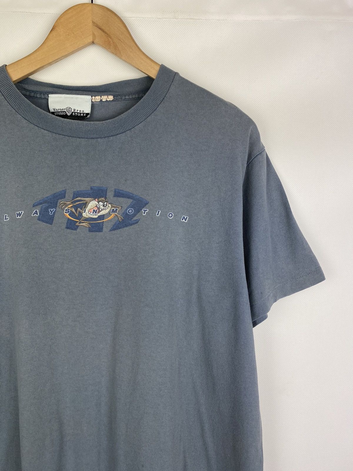 Vintage Warner Bros. TAZ Tasmanian Devil vintage 1997 t shirt Size US XL / EU 56 / 4 - 4 Thumbnail