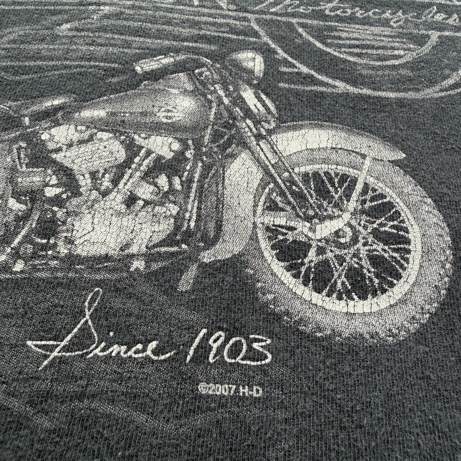 Harley Davidson Vintage Harley Davidson Chandler Arizona T Shirt USA 3XL Size US XXL / EU 58 / 5 - 4 Thumbnail