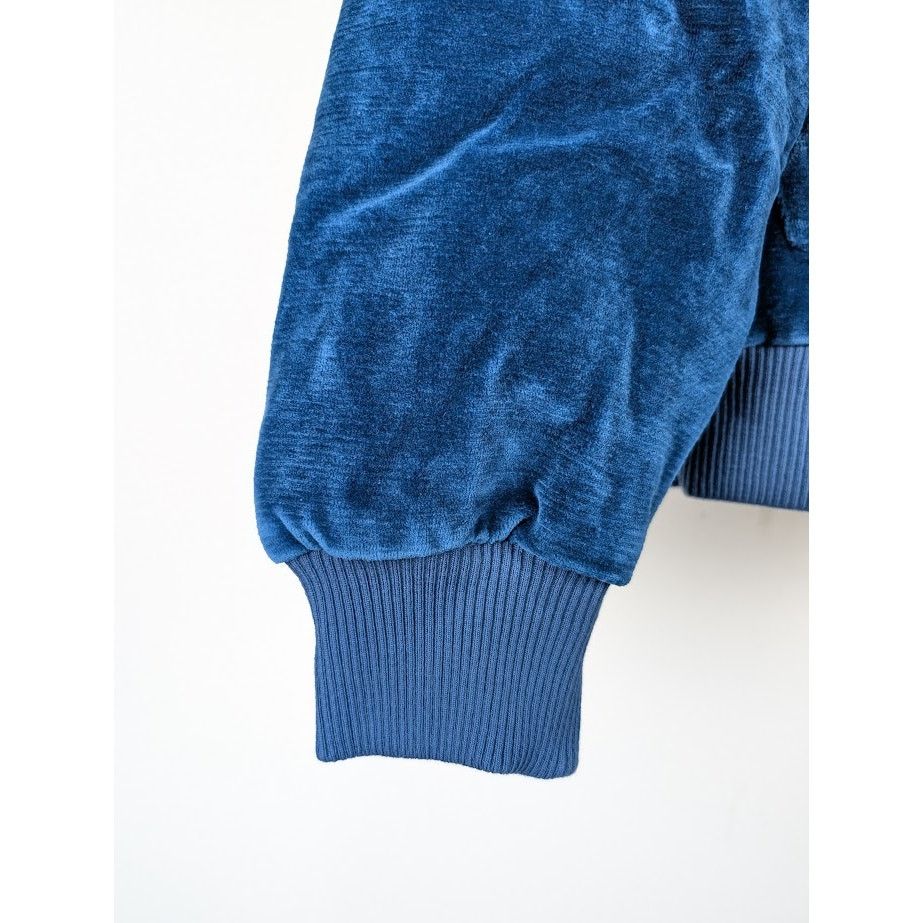Amiri o1rshd1 Velour Hoodie in Blue Size US M / EU 48-50 / 2 - 8 Thumbnail