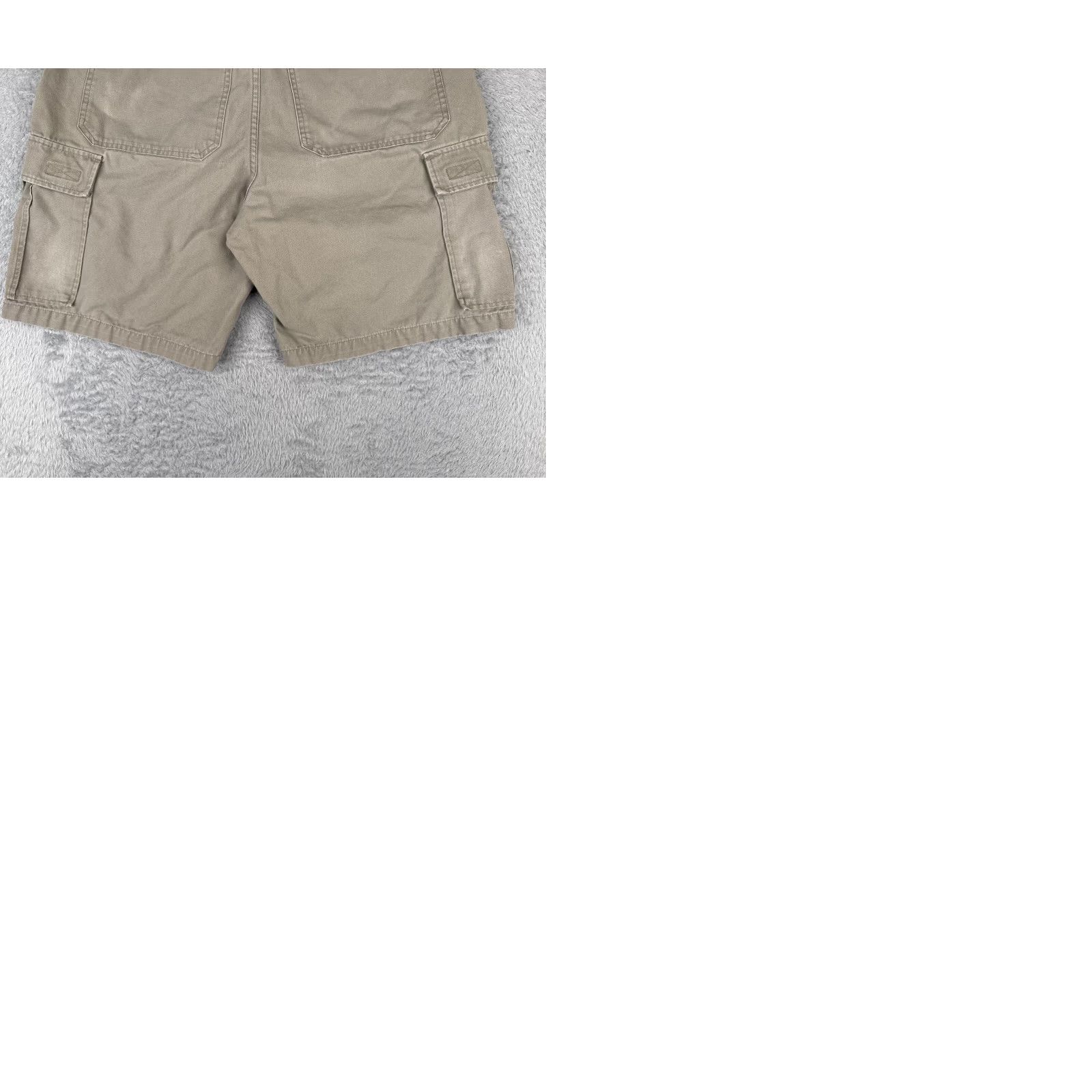 The North Face The North Face Men Short Beige Cotton Canvas Cargo 36x10 Belted Zip Front Pockets Casual Vintage No Size US 36 / EU 52 - 10 Thumbnail