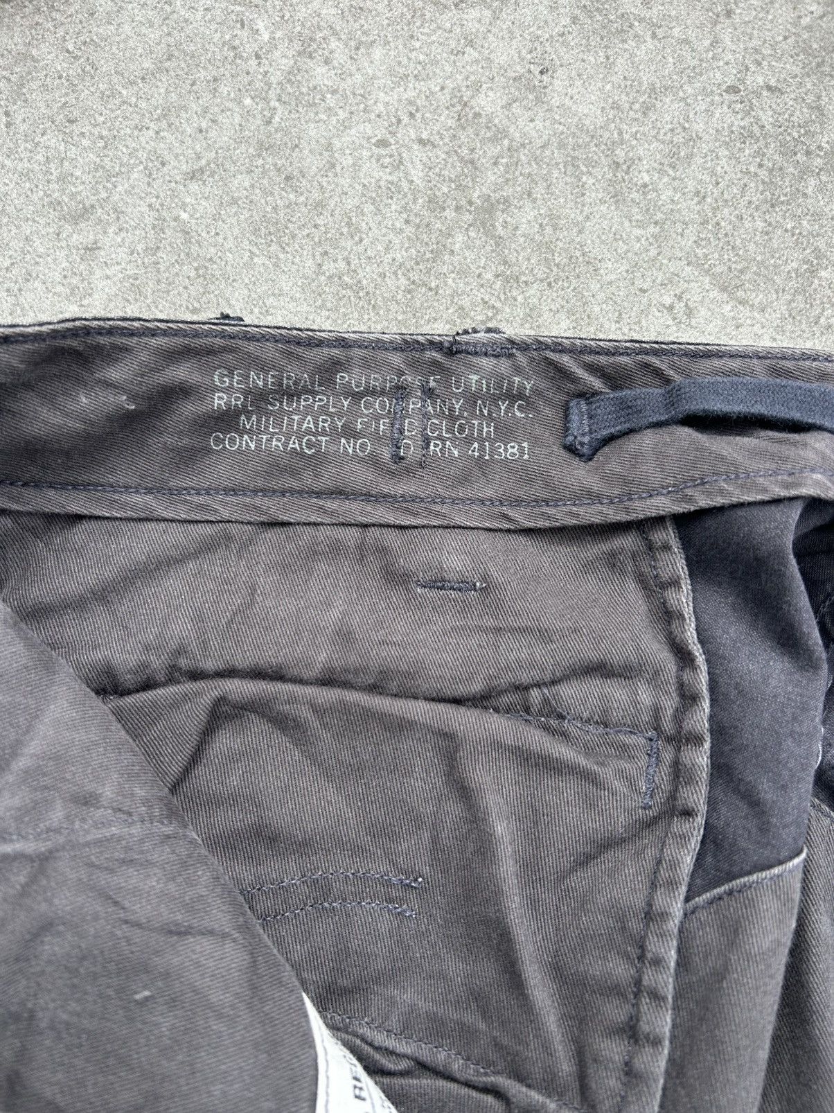RRL Ralph Lauren Double RL Ralph Lauren (RRL) Surplus Cargo Pants Size US 31 - 6 Thumbnail
