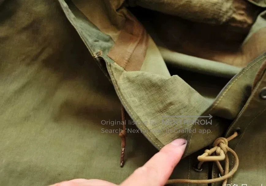 Vintage WWII Style Waterproof Jacket M Size. Size US M / EU 48-50 / 2 - 3 Thumbnail
